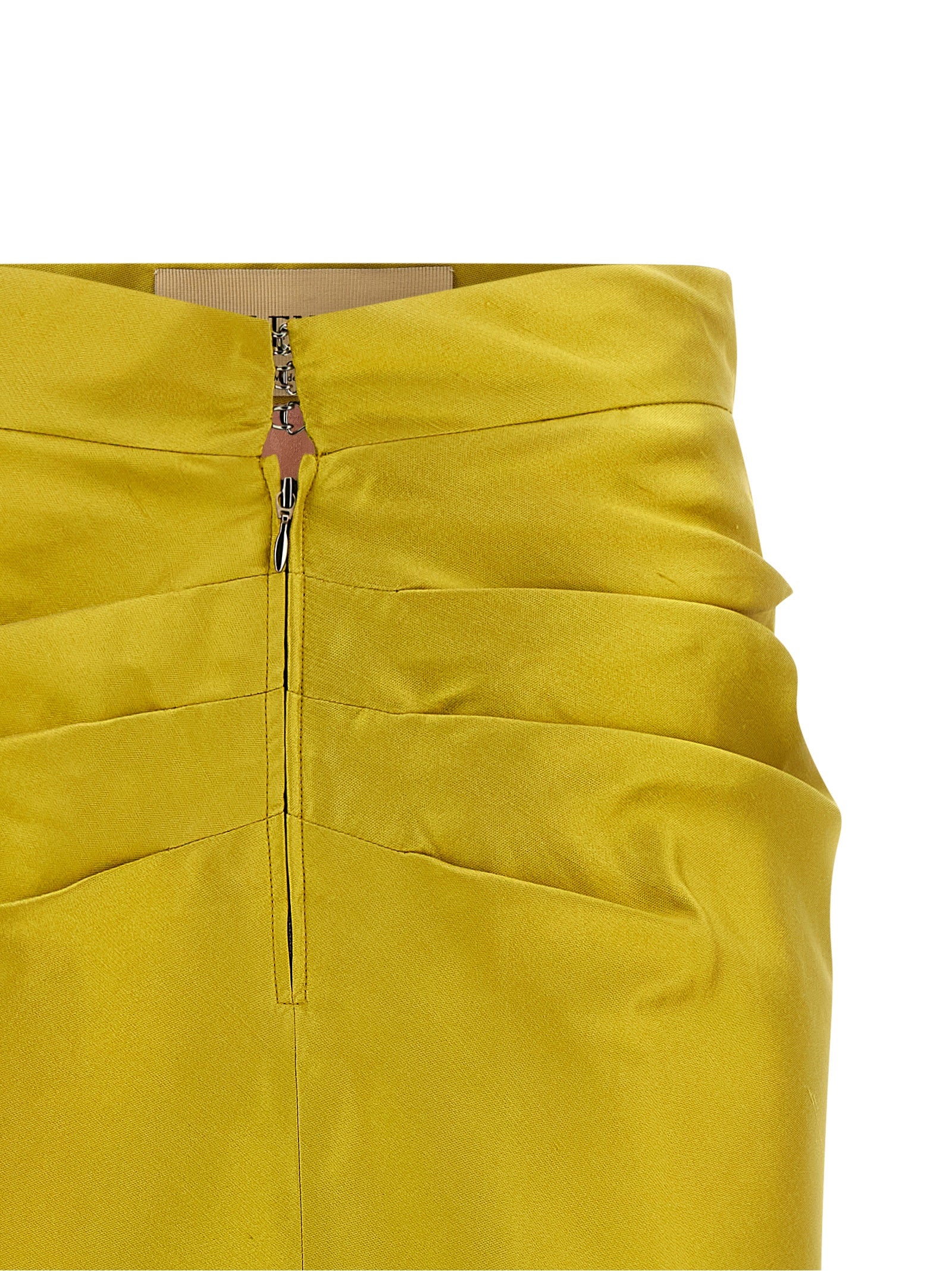 Valentino Garavani Bicolor Silk Midi Women's Skirt