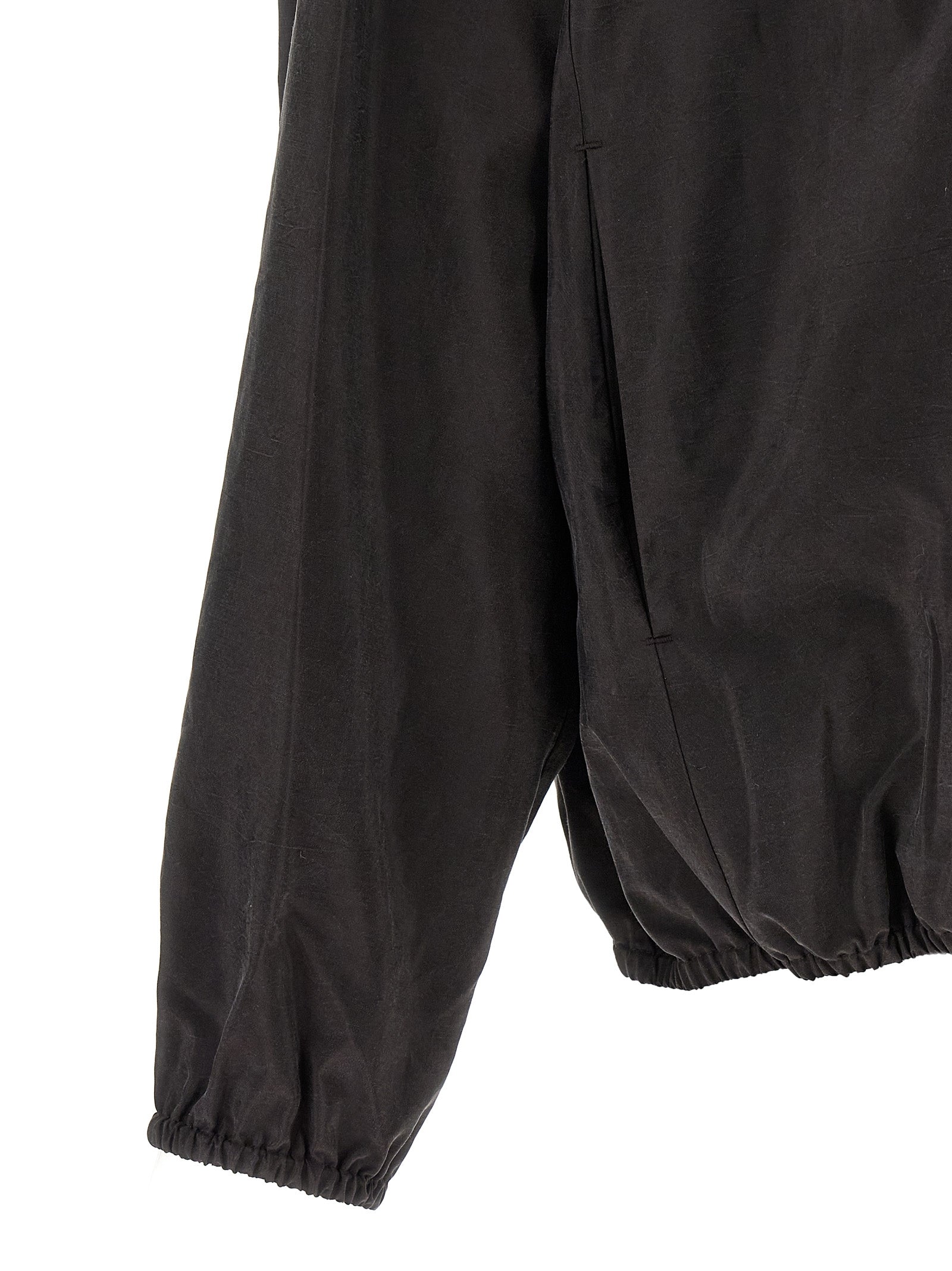 SSSTEIN Brown Silk Shell Men's Jacket