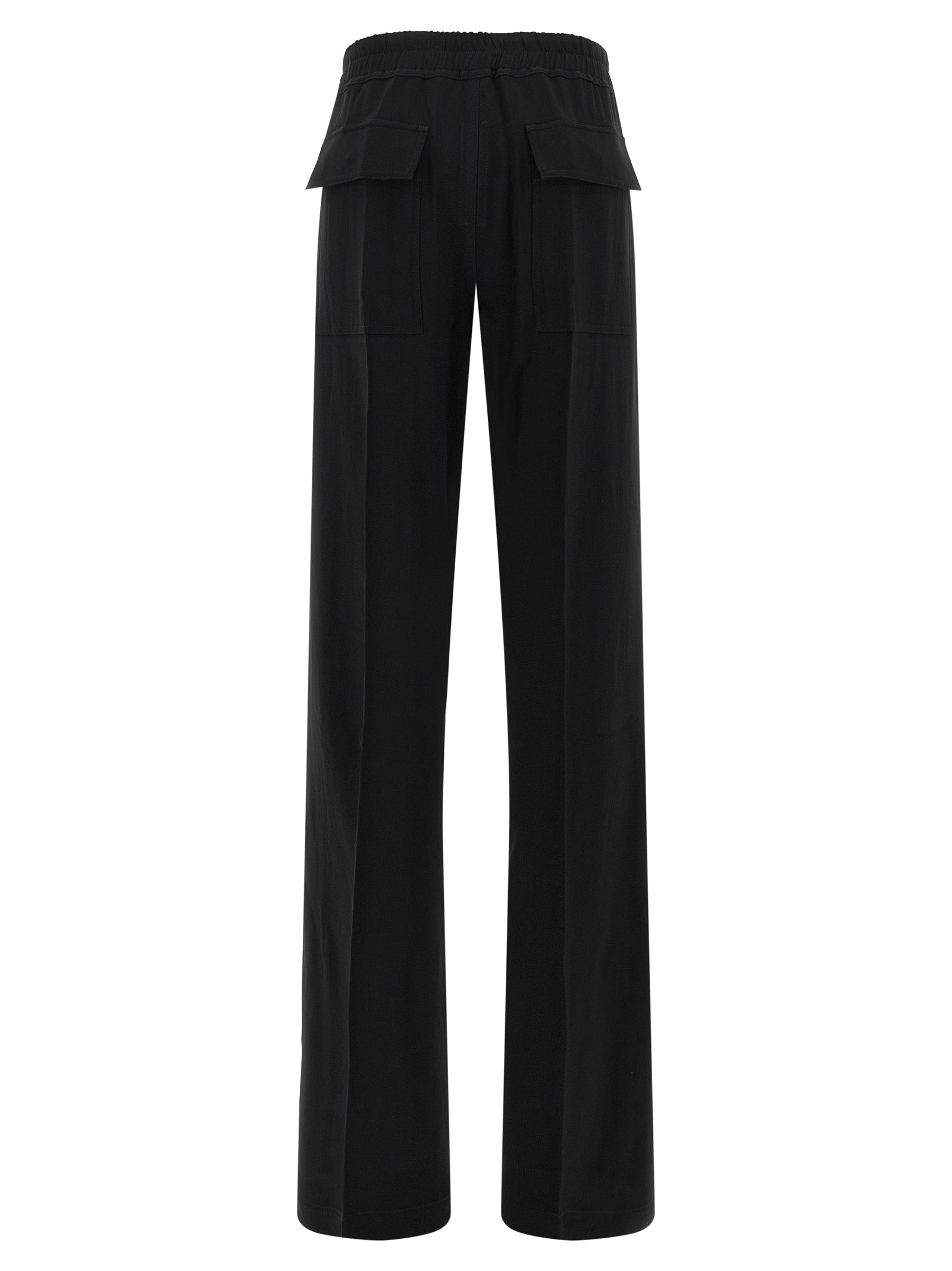 Rick Owens Black Viscose Casual Women's Pants
