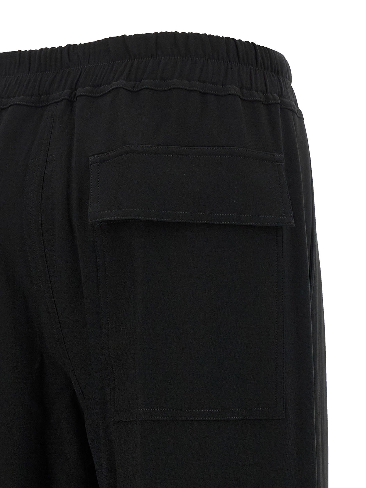 Rick Owens Black Viscose Casual Women's Pants