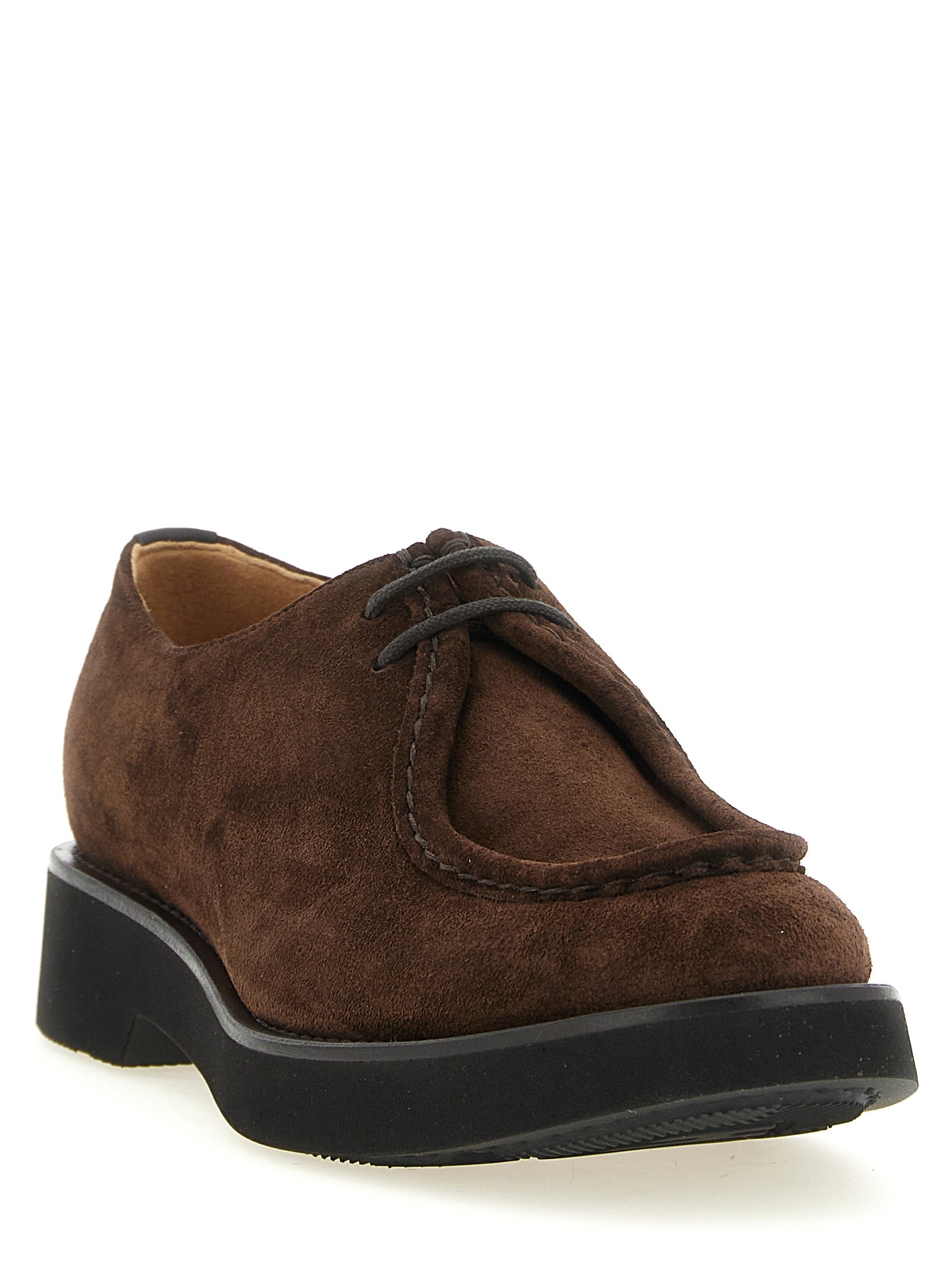 Church's Brown Calfskin Oxfords And Women's Derbies