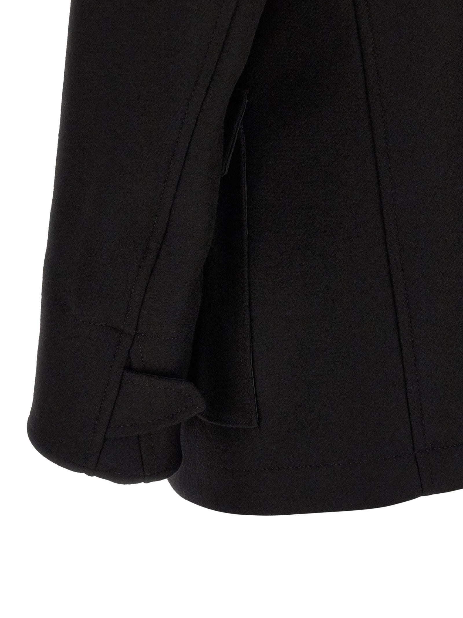 Dsquared² Black Wool Men's Coat