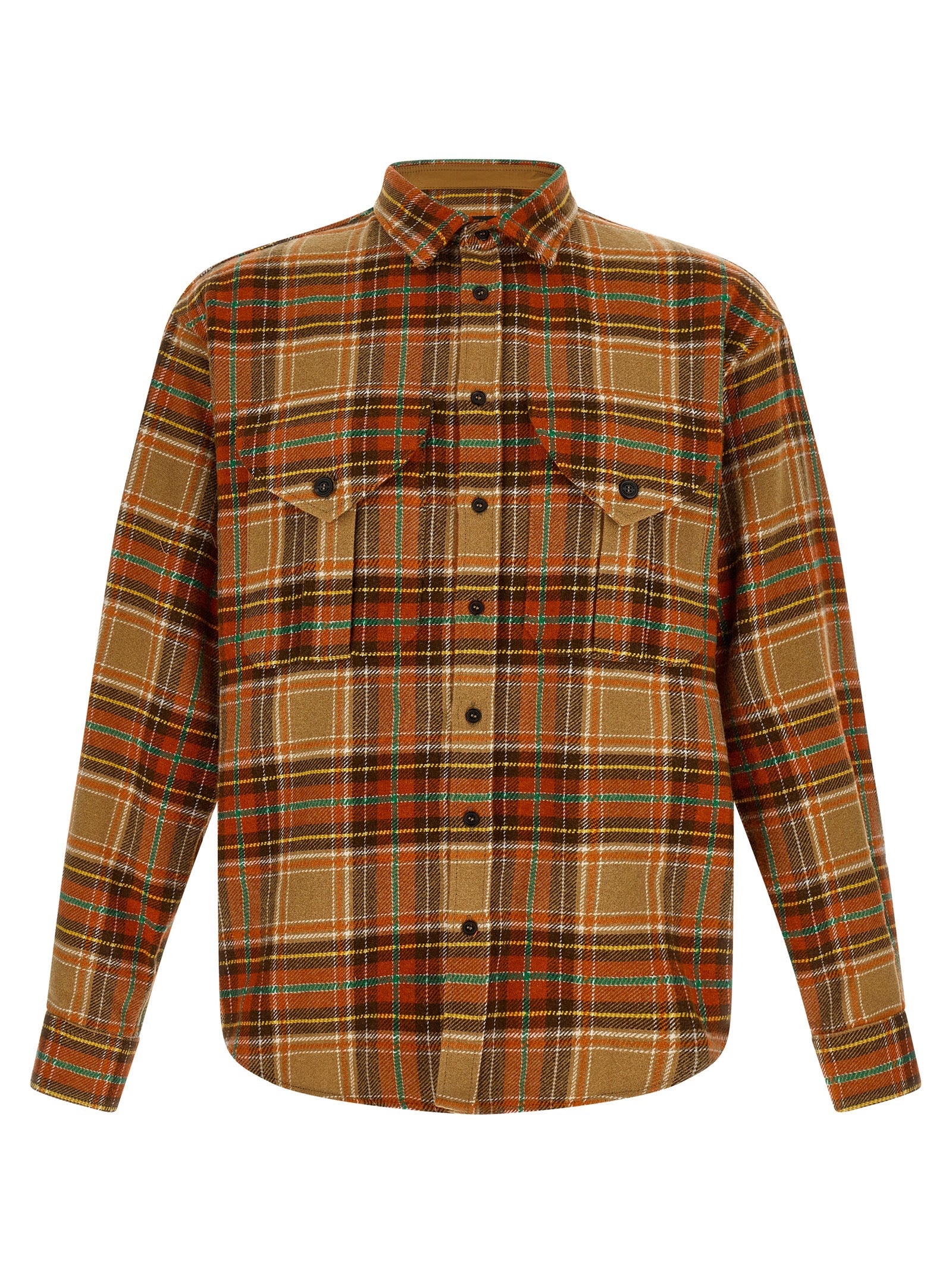 Dsquared² Orange Marabou Men's Blouse