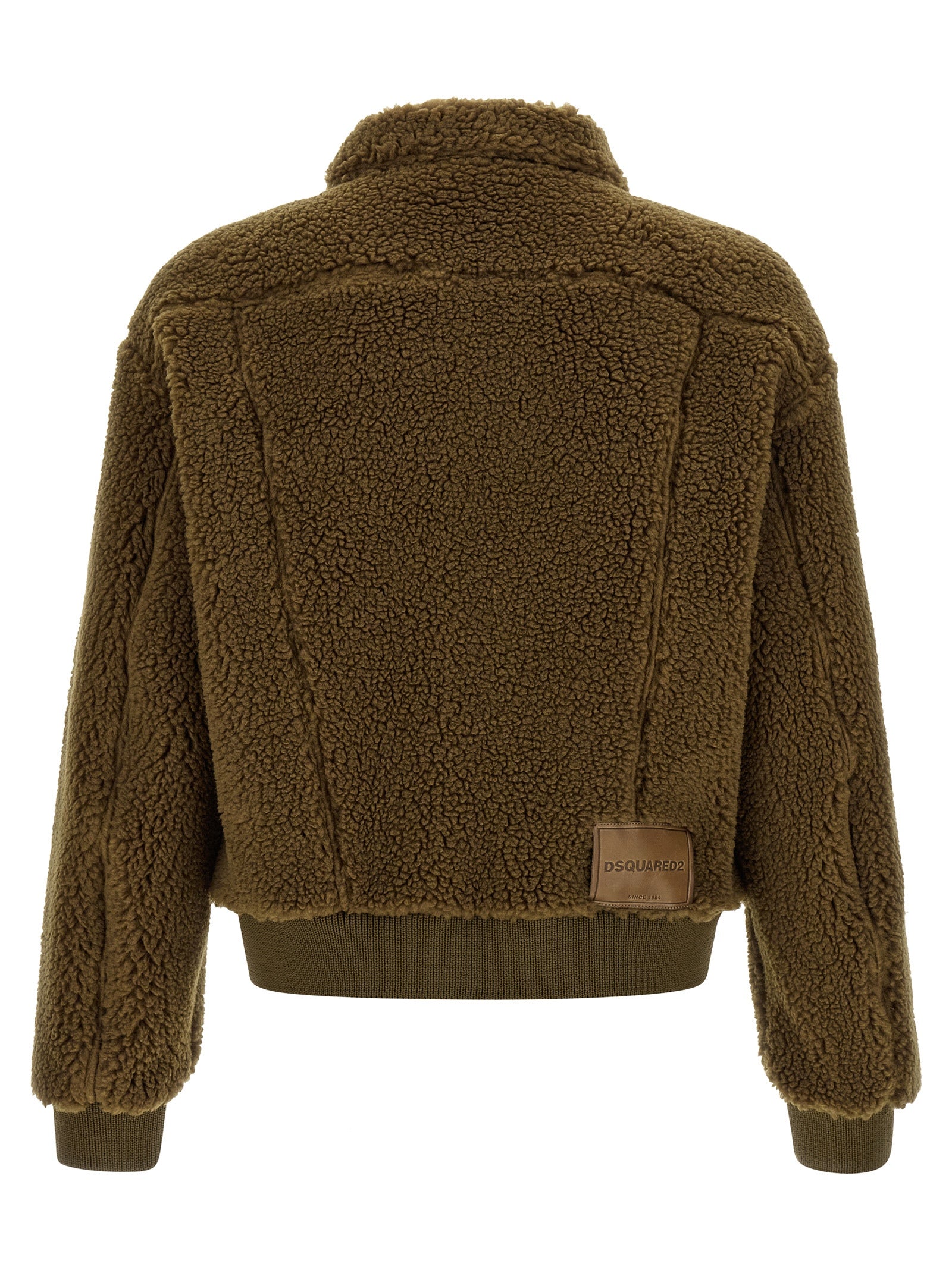 Dsquared² Brown Polyester Full-Length Men's Jacket