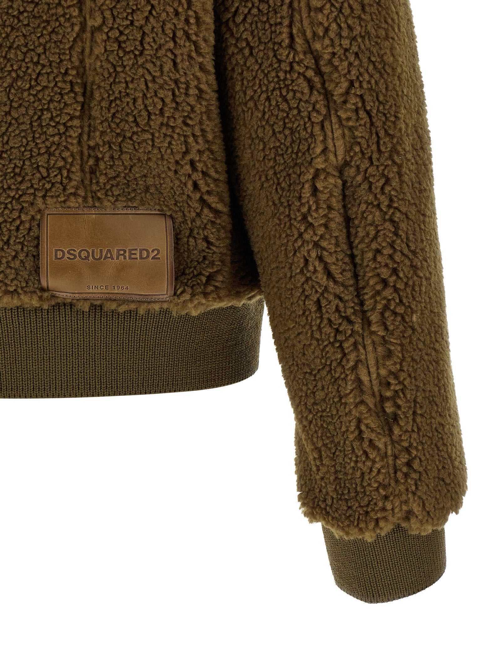 Dsquared² Brown Polyester Full-Length Men's Jacket