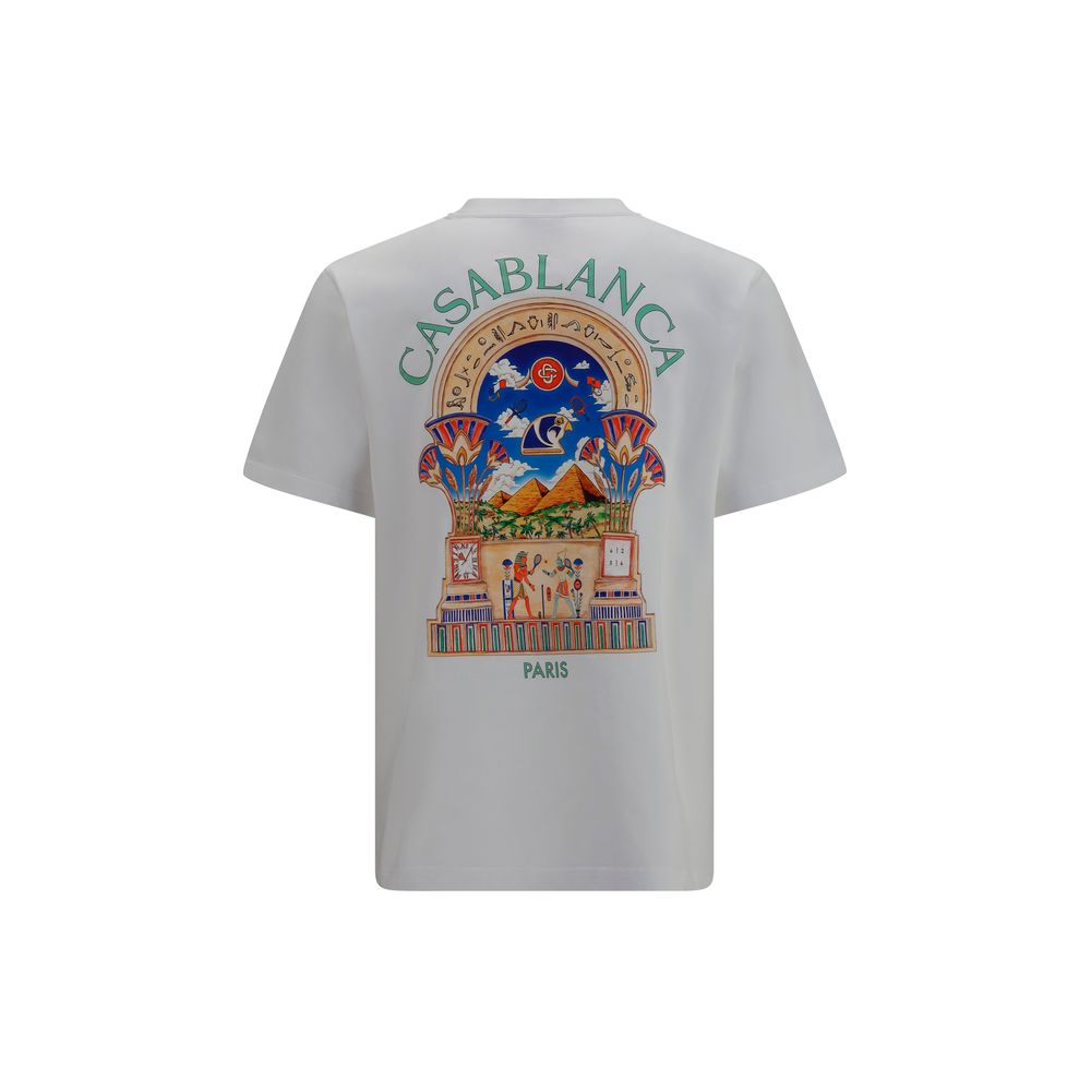 Casablanca White Cotton Men's T-Shirt