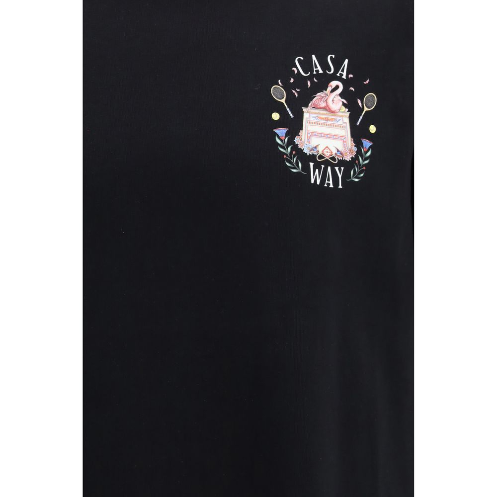 Casablanca Black Cotton Men's Sportswear