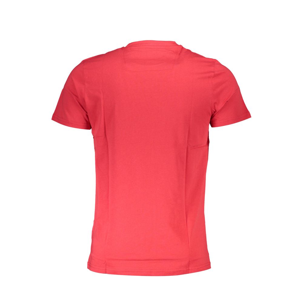 Cavalli Class Rosso Cotton Men's Men's T-Shirt