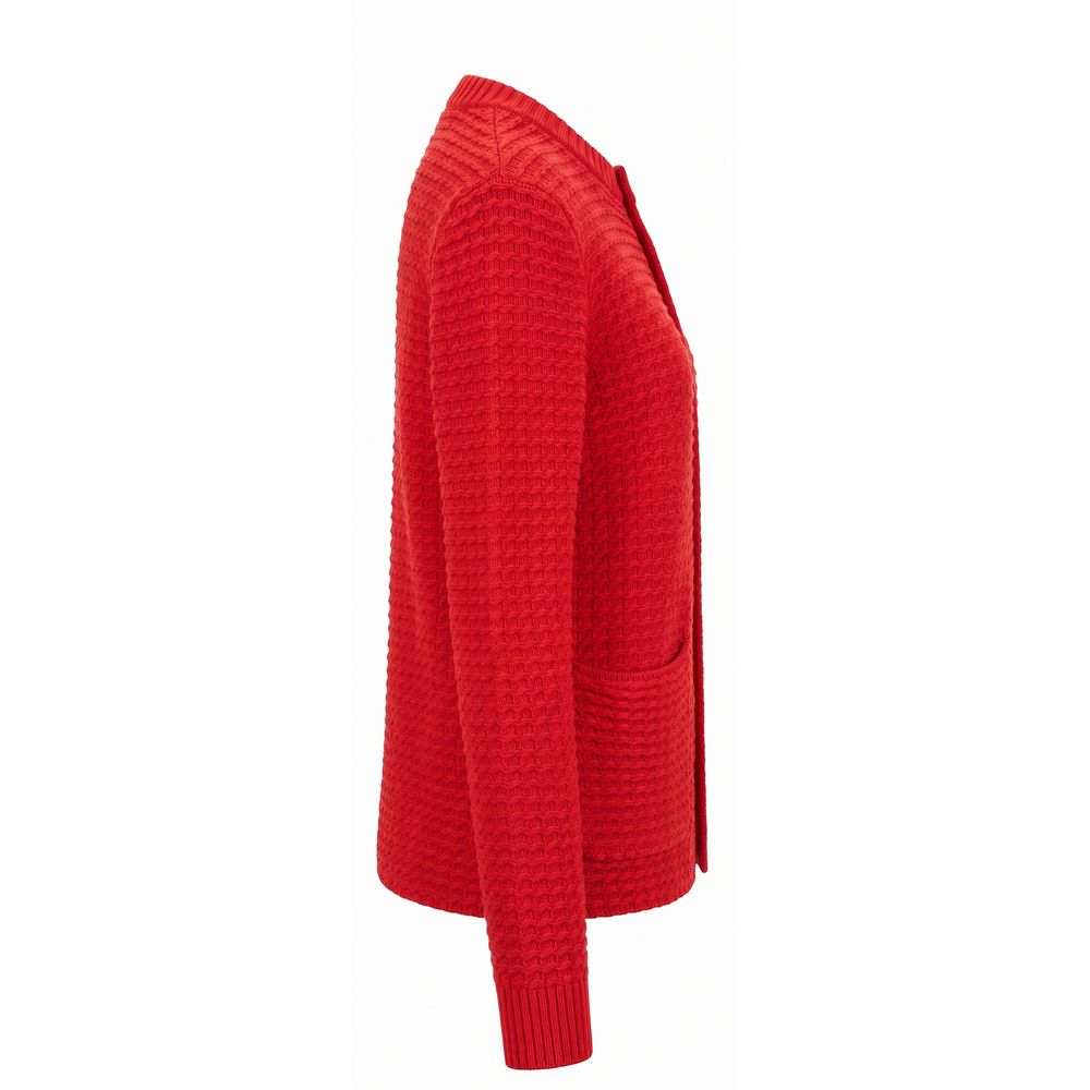 Malo Red Cotton Women's Women's Cardigan