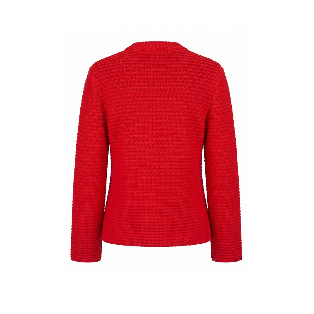 Malo Red Cotton Women's Women's Cardigan