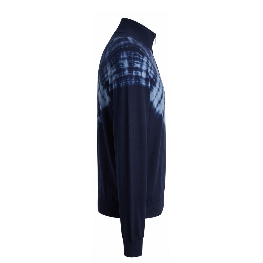 Malo Blue Cotton Men's Men's Sweater