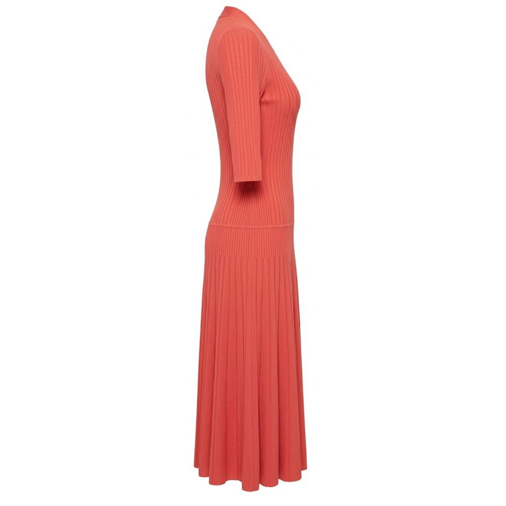 Malo Red Cotton Women Women's Dress