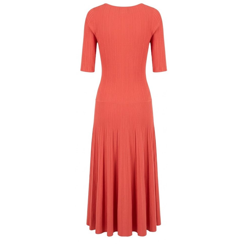 Malo Red Cotton Women Women's Dress