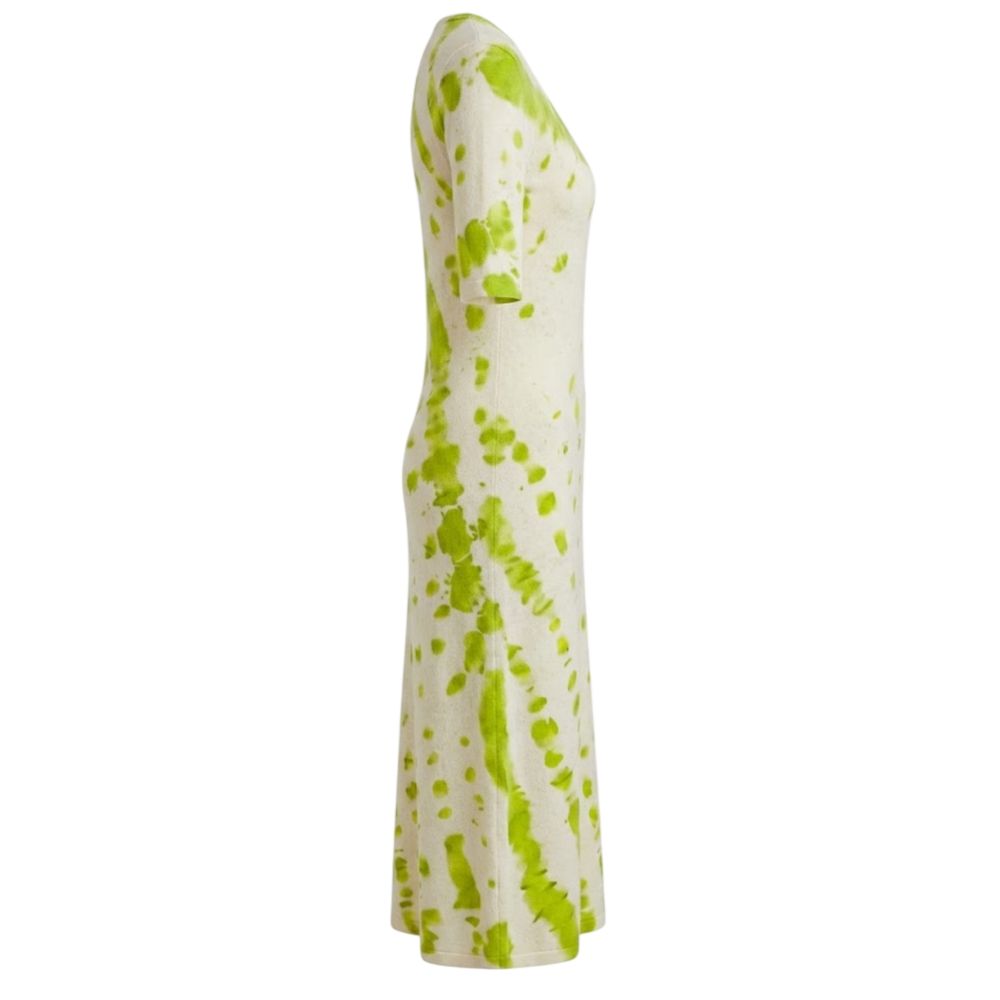 Malo Green Cotton Women Women's Dress