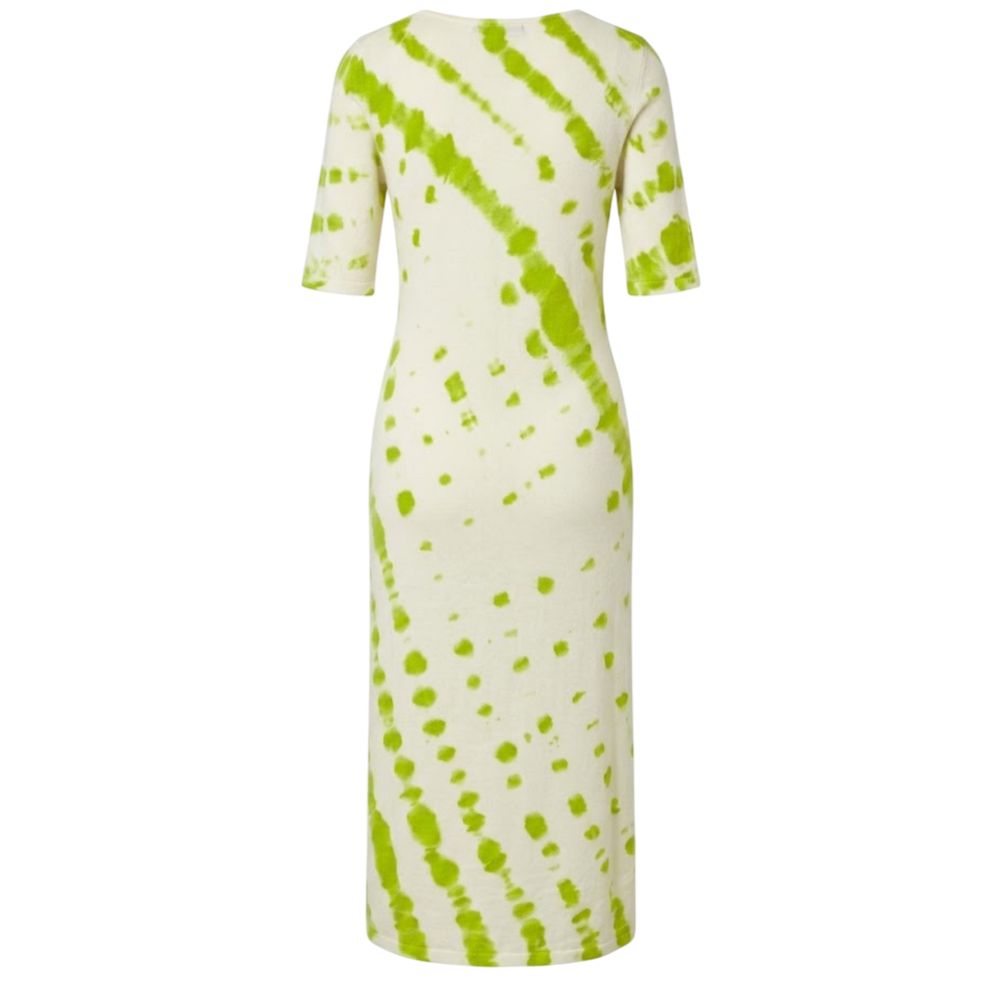 Malo Green Cotton Women Women's Dress