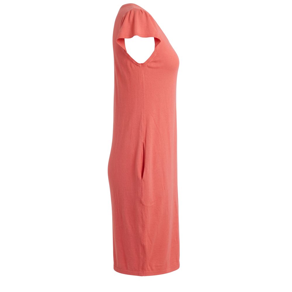 Malo Red Cotton Women Women's Dress