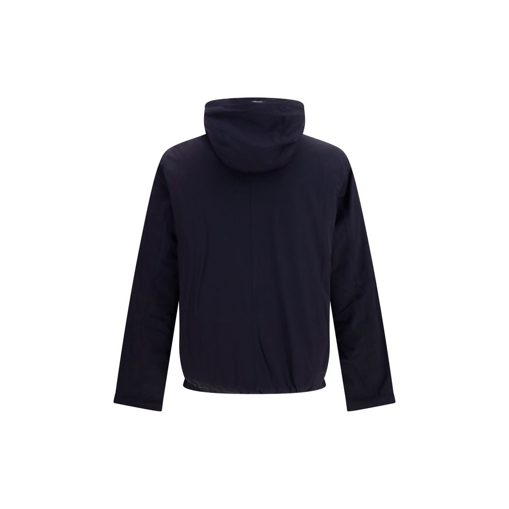 Herno Blue Goose Down Full-Length Men's Jacket