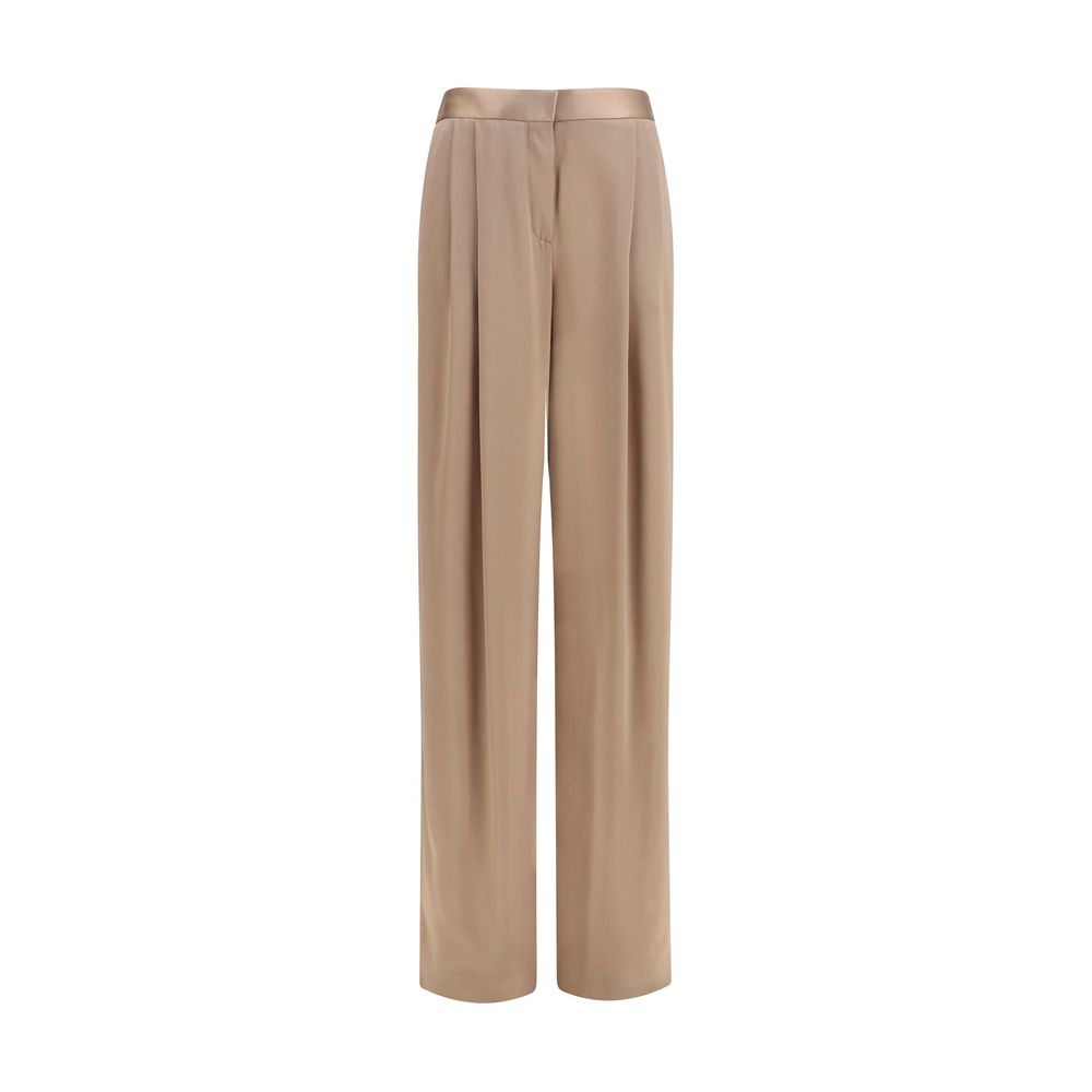 Tom Ford Beige Silk Casual Women's Pants