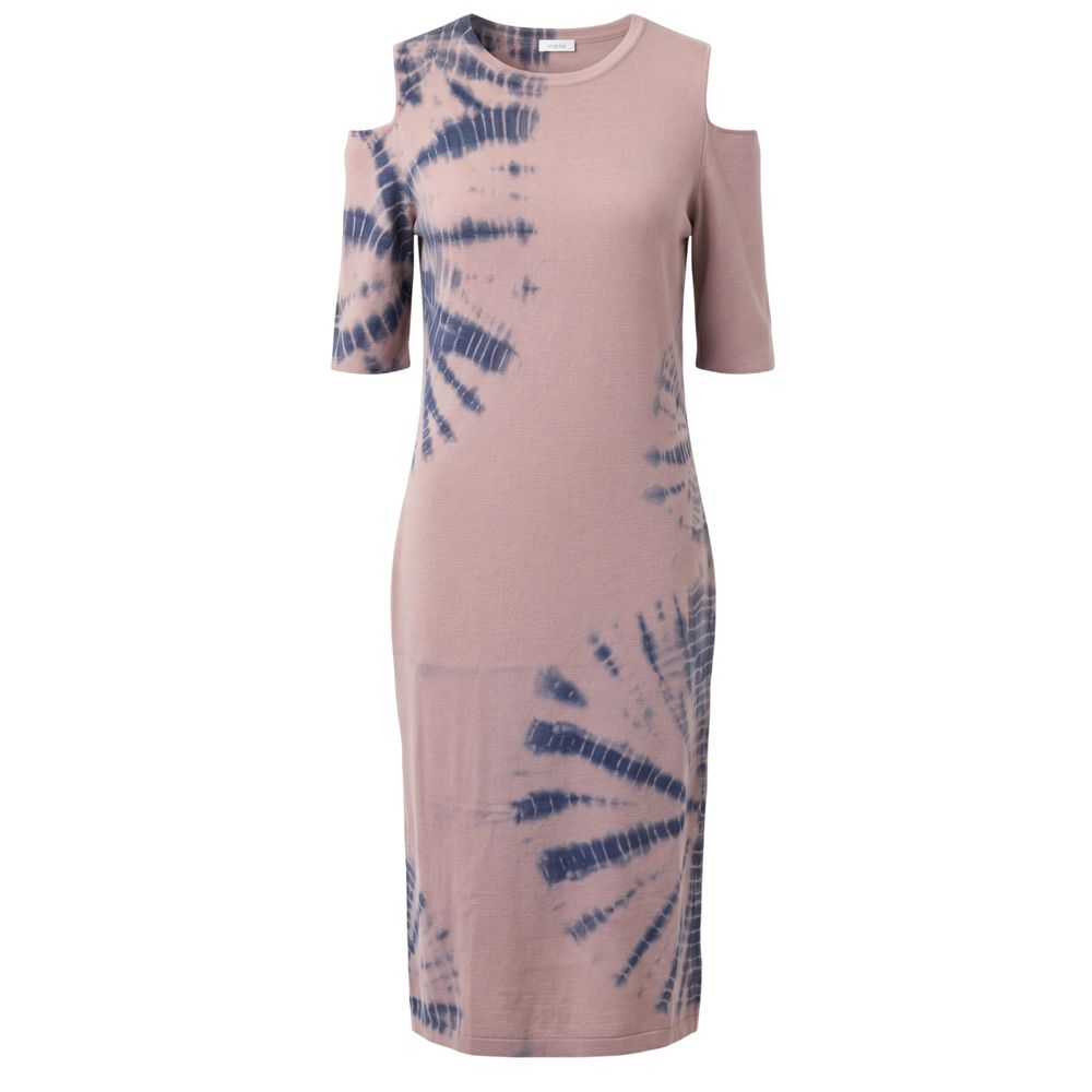 Malo Purple Cotton Women Women's Dress