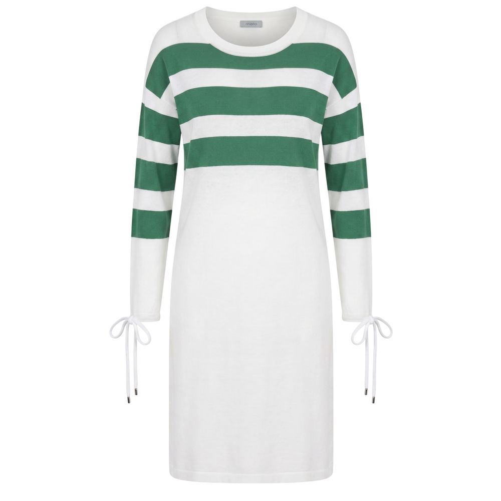 Malo White Cotton Women's Women's Dress