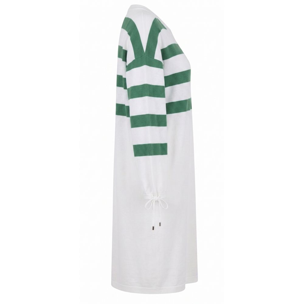 Malo White Cotton Women's Women's Dress
