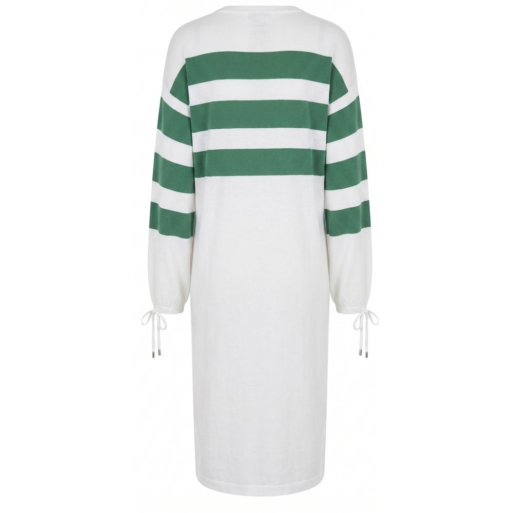 Malo White Cotton Women's Women's Dress
