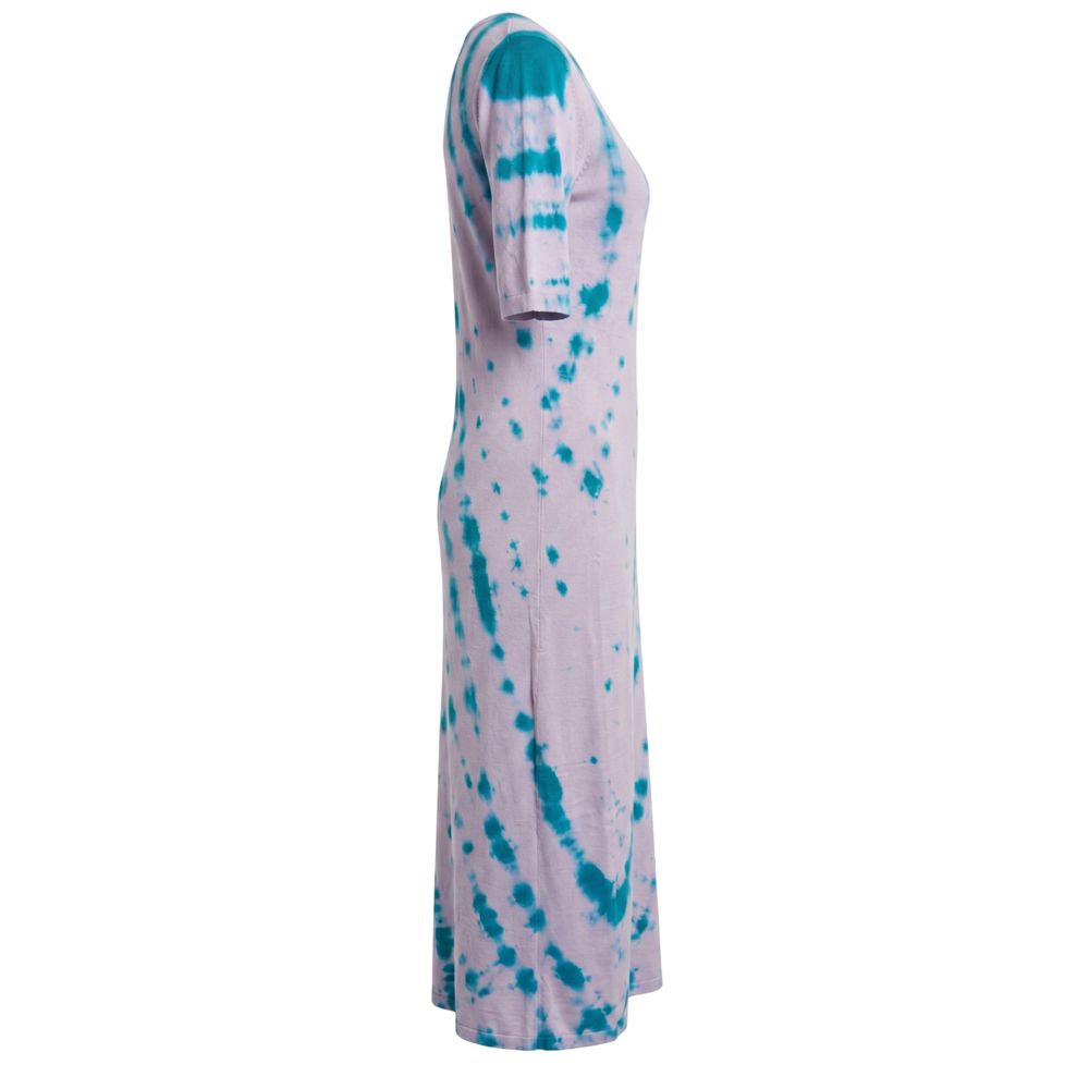 Malo Purple Cotton Women Women's Dress