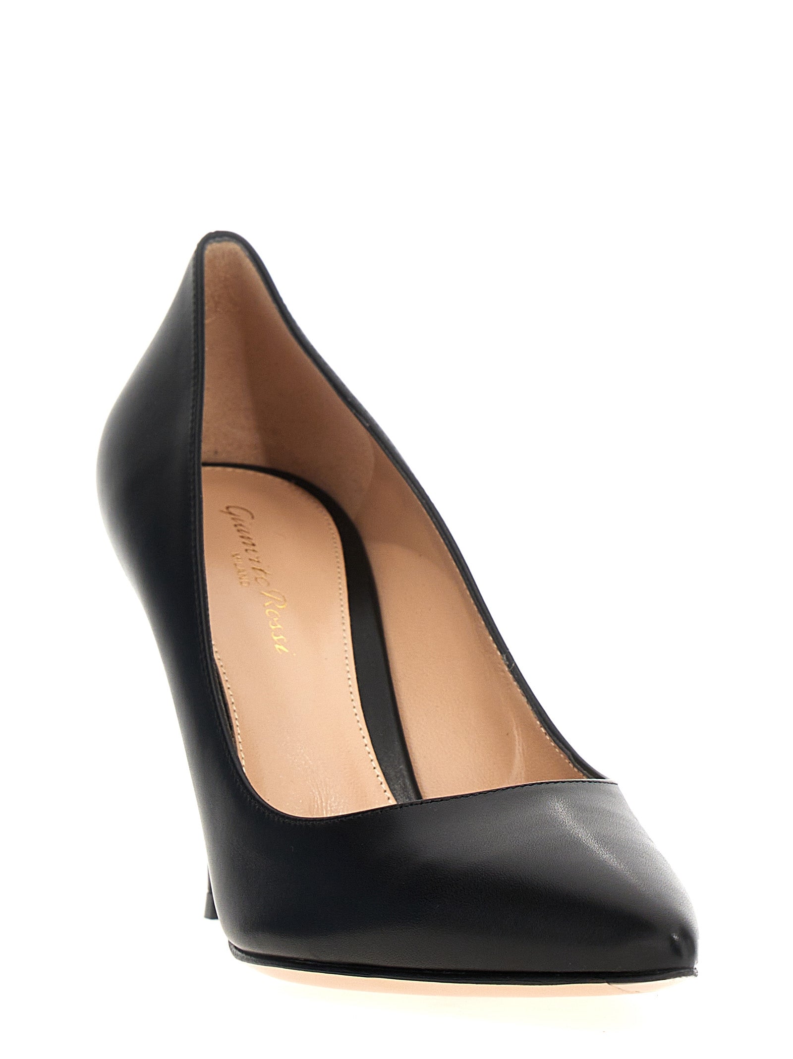 Gianvito Rossi Black Calfskin High Heel Women's Pumps
