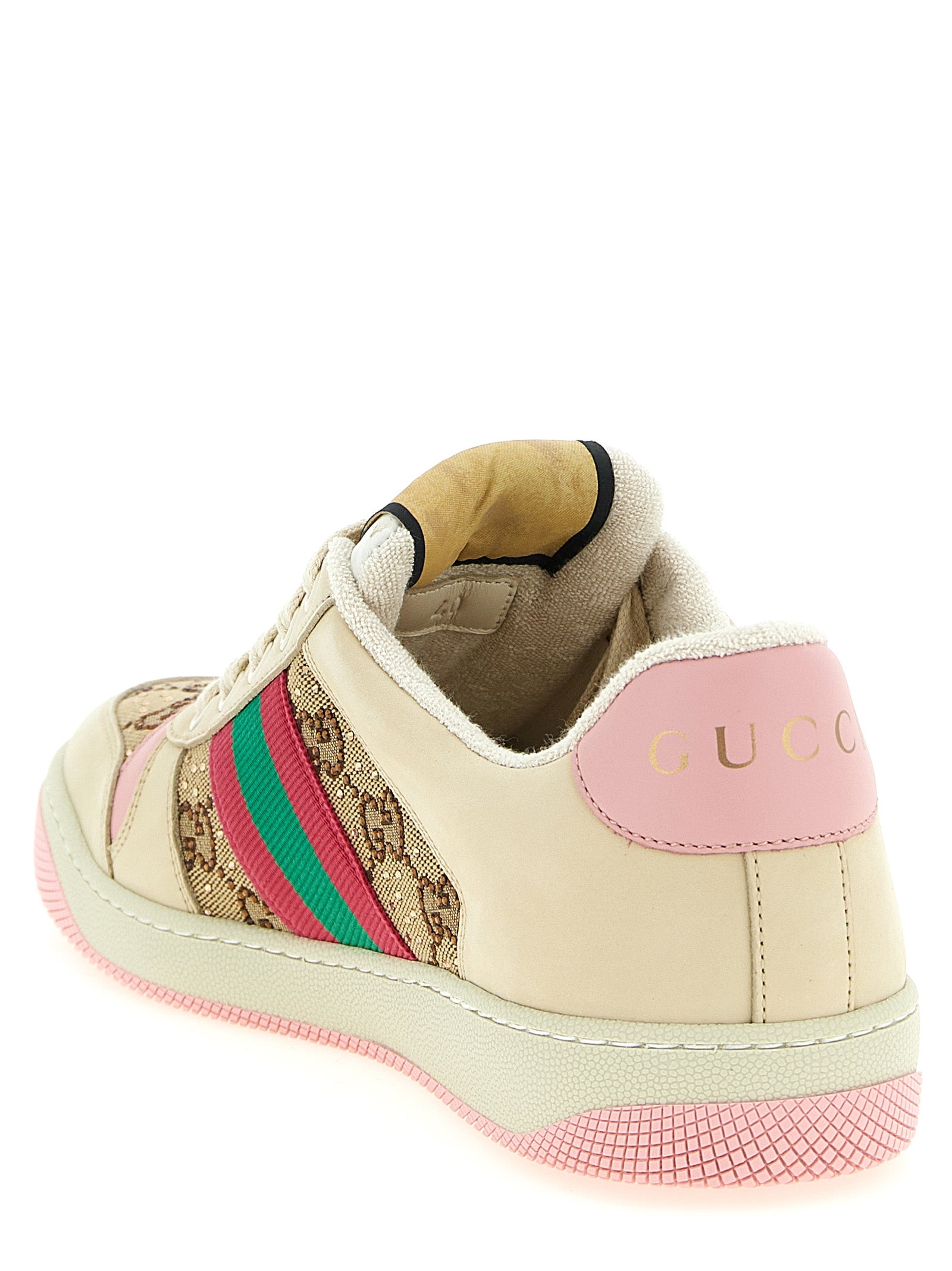 Gucci Multicolor Calfskin Low Top Women's Sneakers