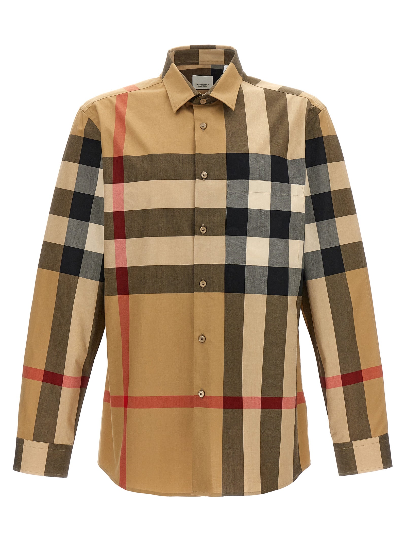 Burberry Beige Cotton Men's Blouse