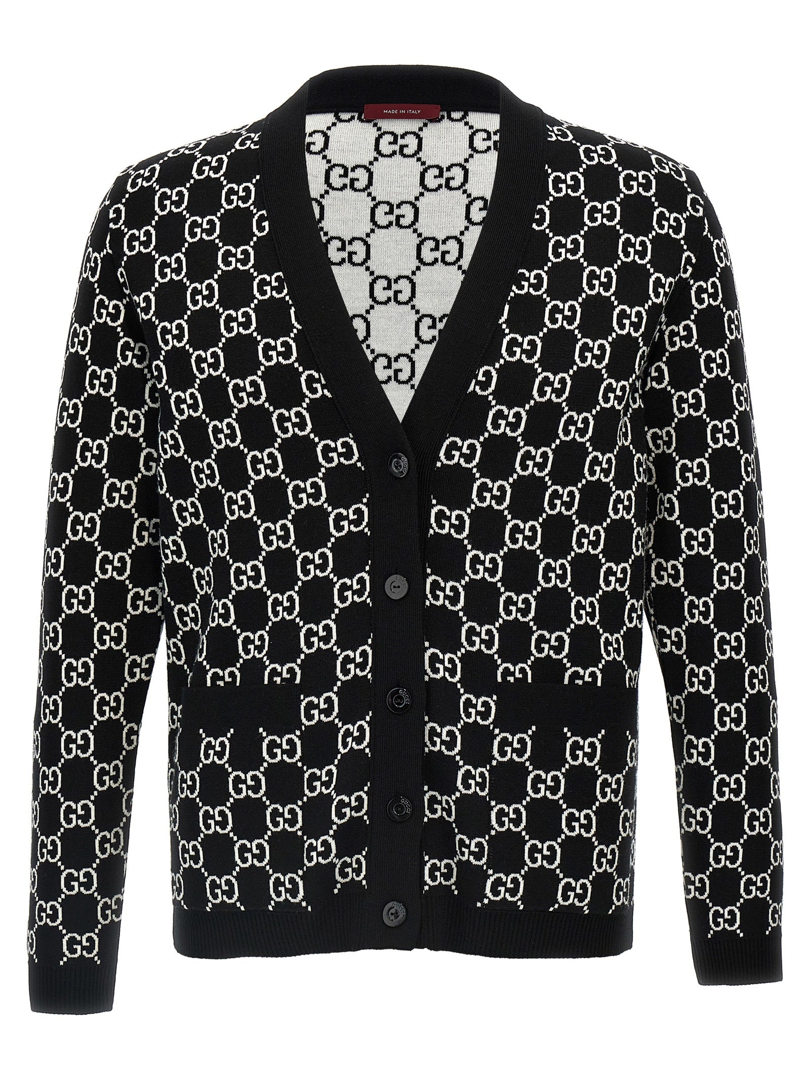 Gucci Bicolor Wool Women's Cardigan