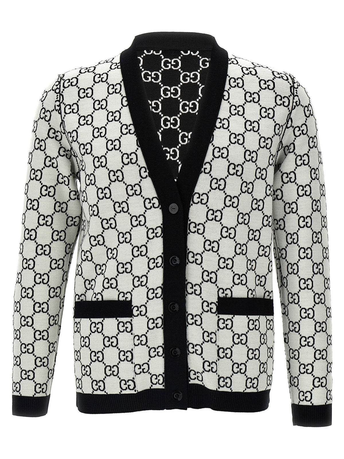Gucci Bicolor Wool Women's Cardigan