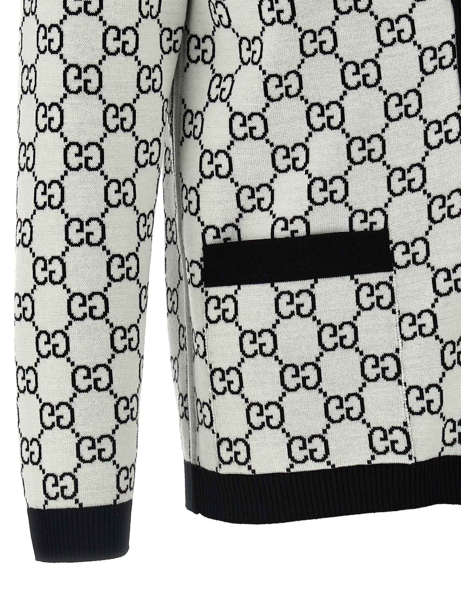 Gucci Bicolor Wool Women's Cardigan