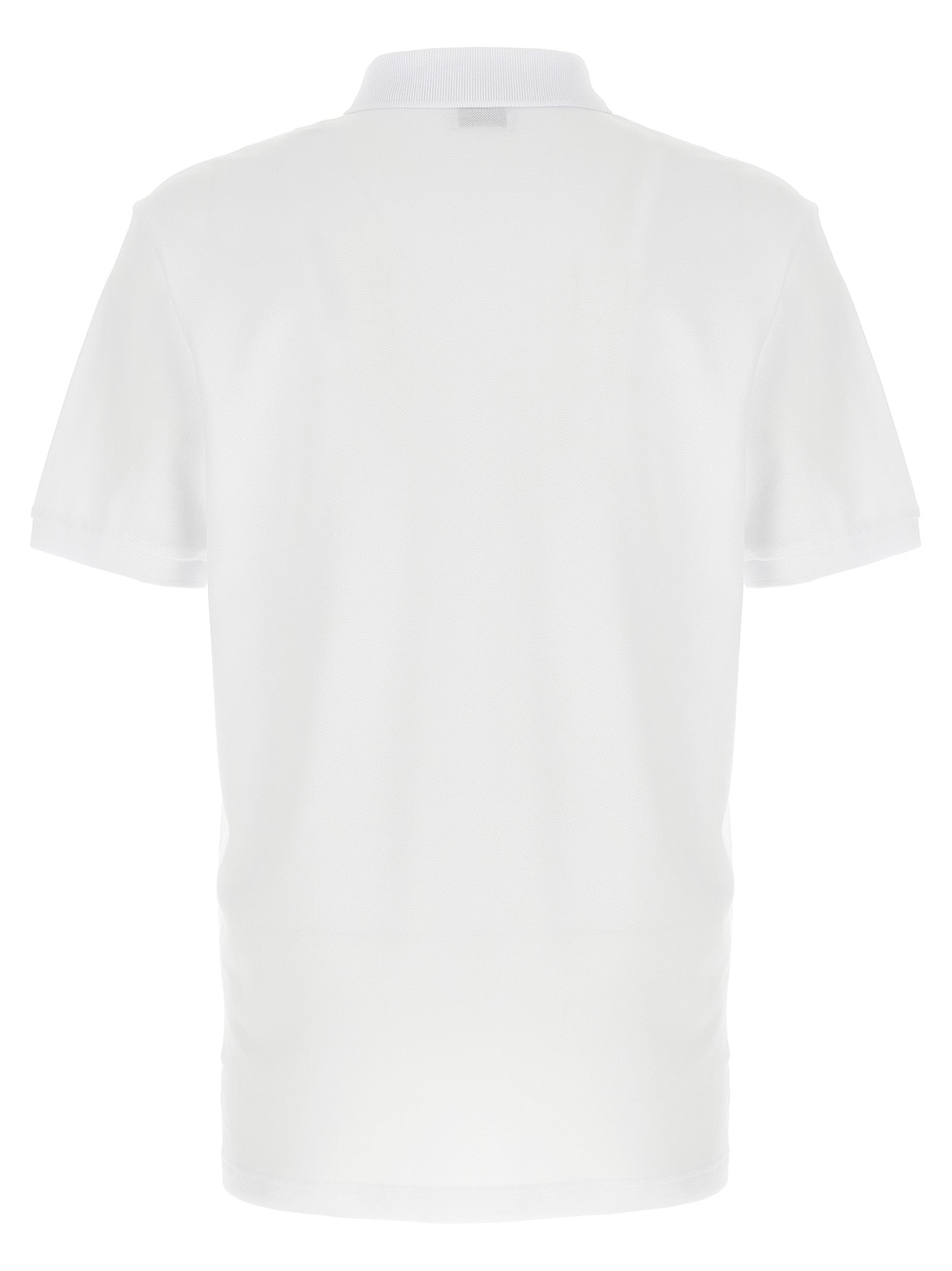 Moschino White Cotton Polo Men's Shirt