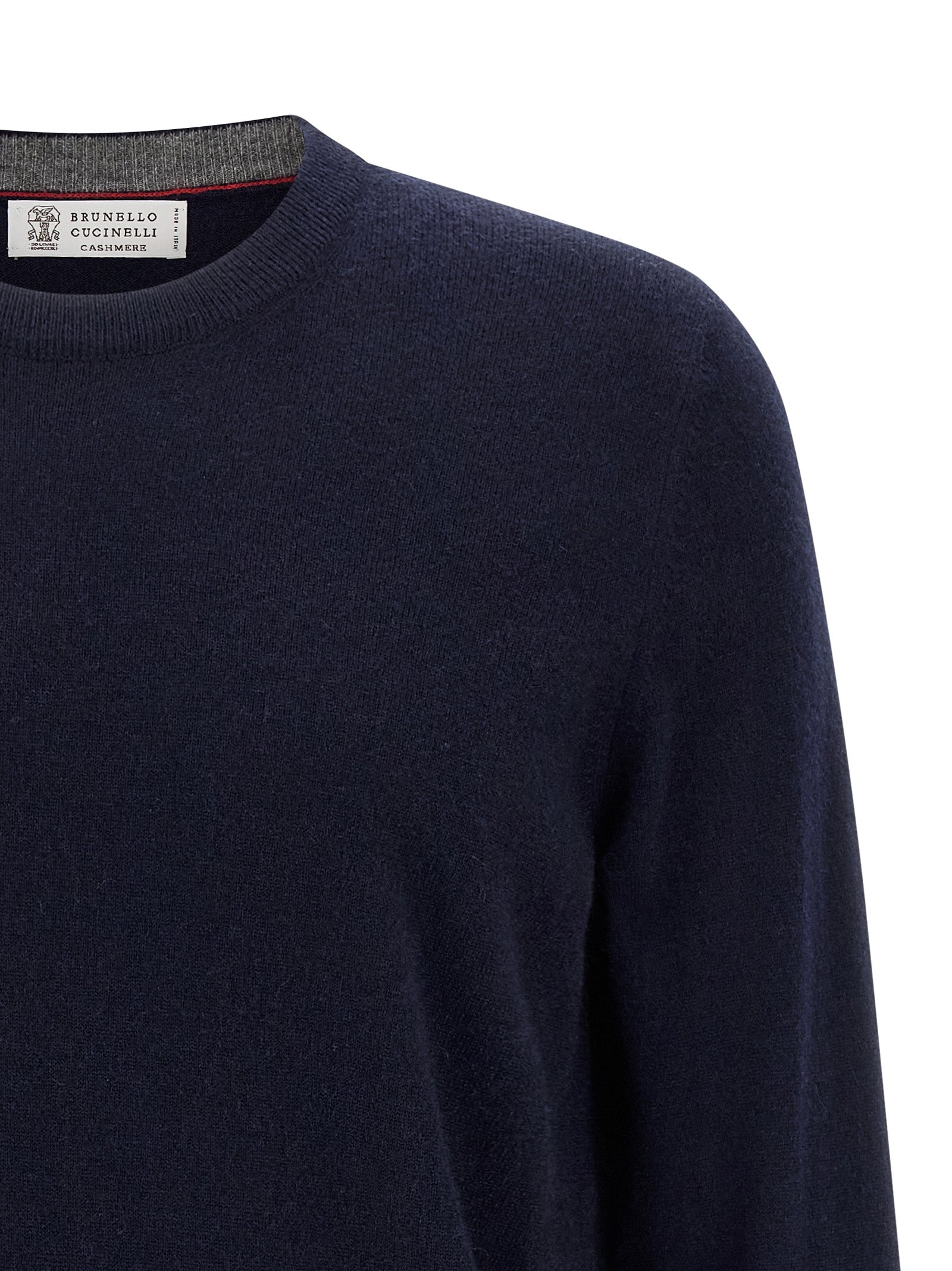 Brunello Cucinelli Blue Cashmere Men's Cardigan