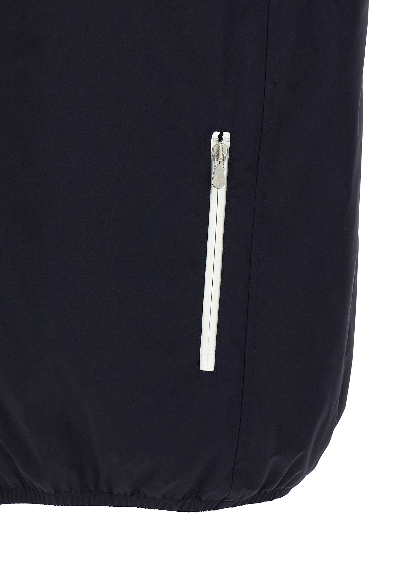 Brunello Cucinelli Blue Polyamide Sleeveless Men's Jacket
