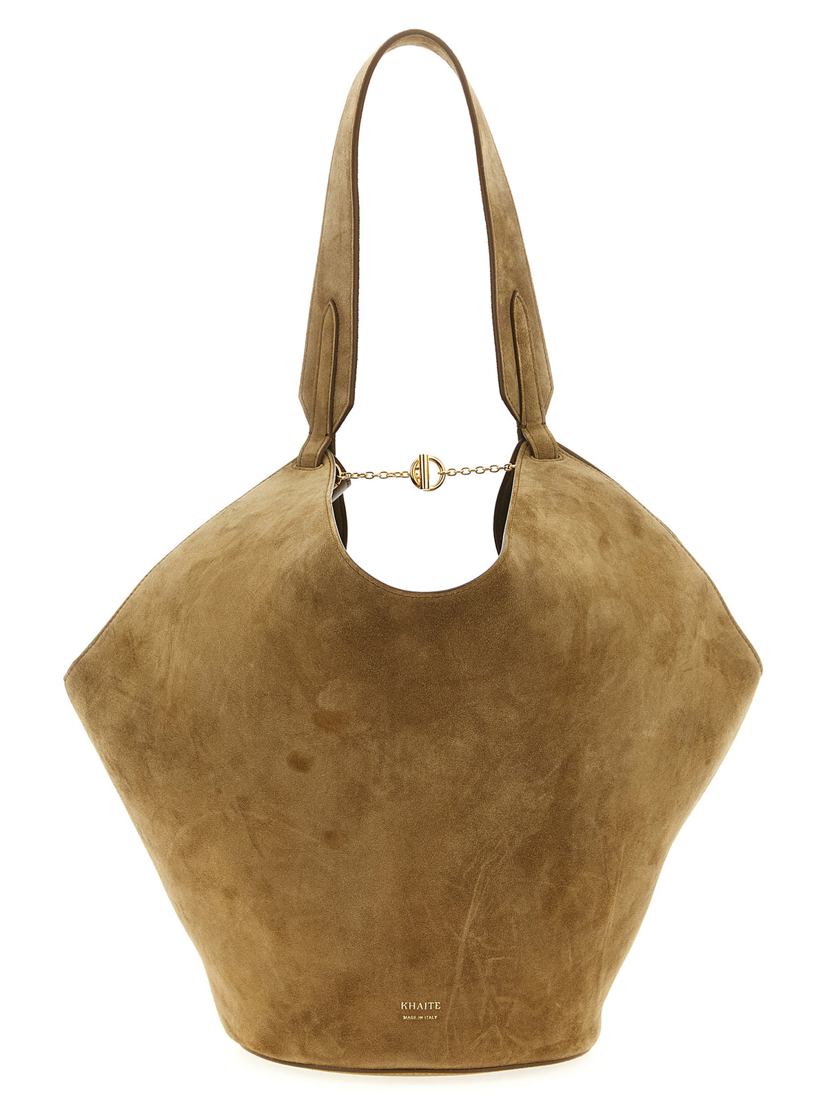 Khaite Brown Calfskin Tote Women's Bag