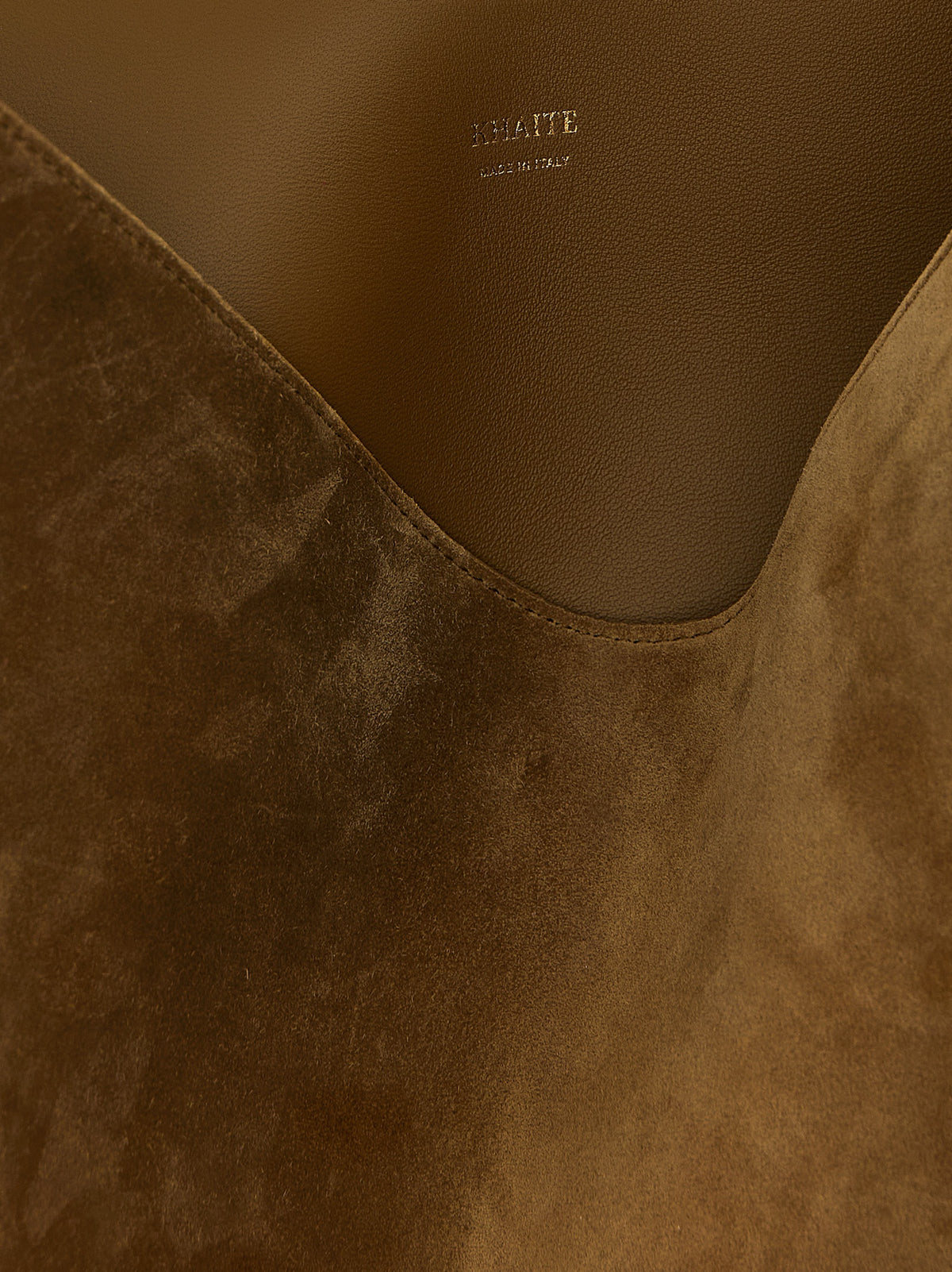 Khaite Brown Calfskin Tote Women's Bag