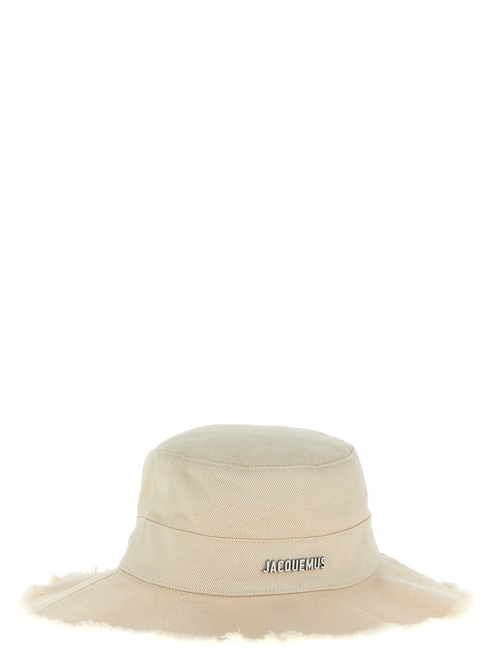 Jacquemus White Cotton Bucket Hat