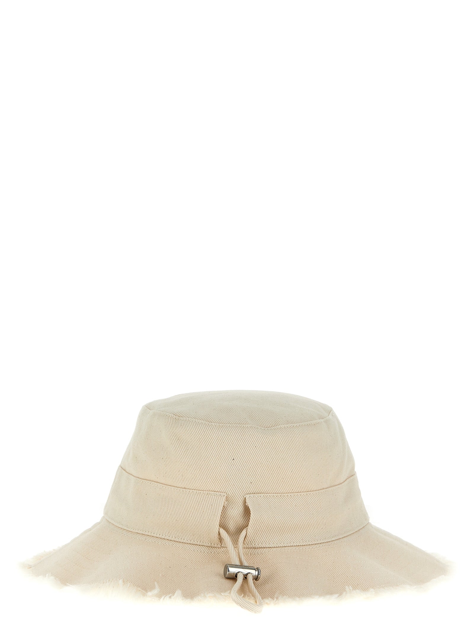 Jacquemus White Cotton Bucket Hat