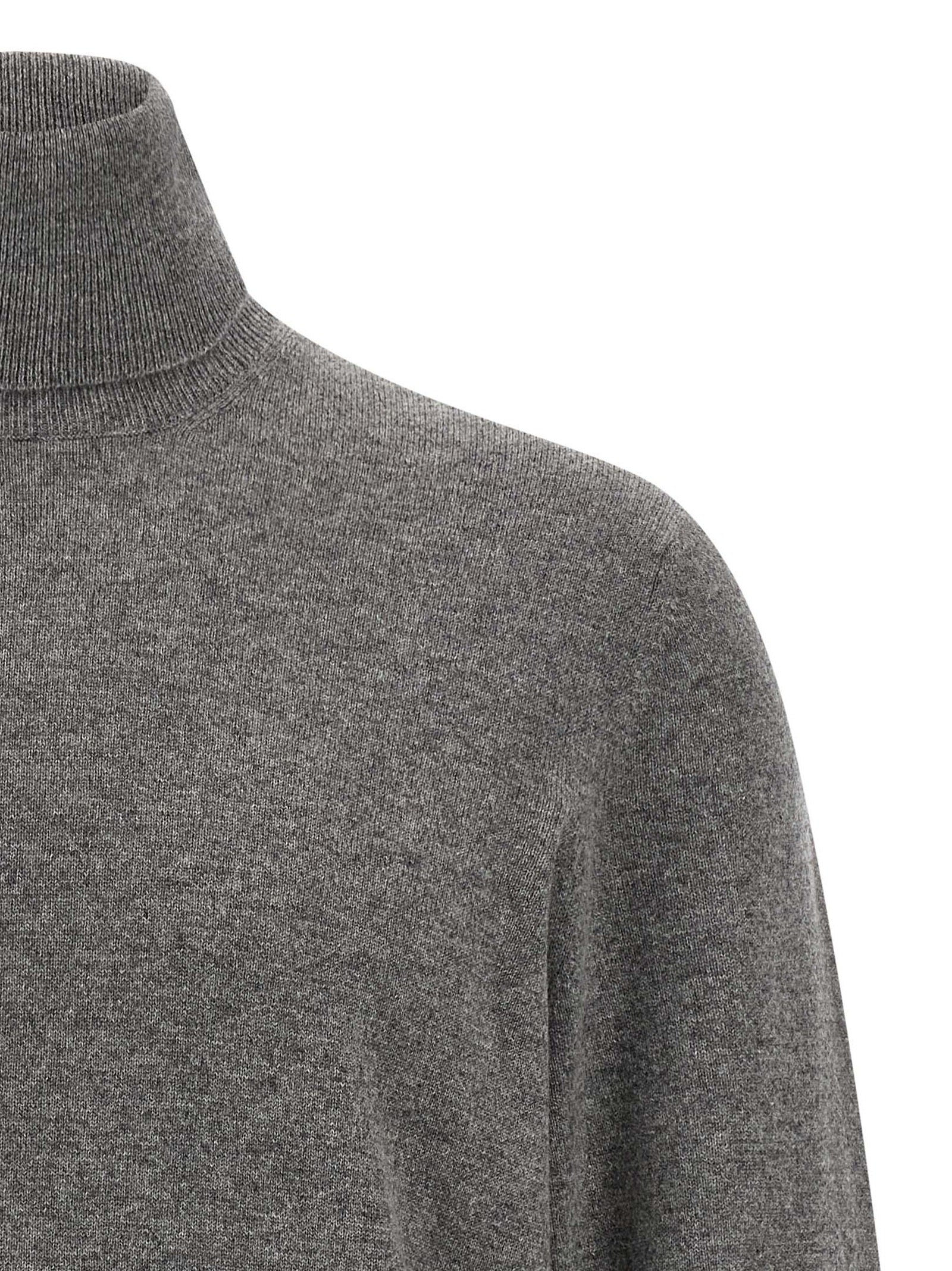 Brunello Cucinelli Gray Cashmere Men's Cardigan
