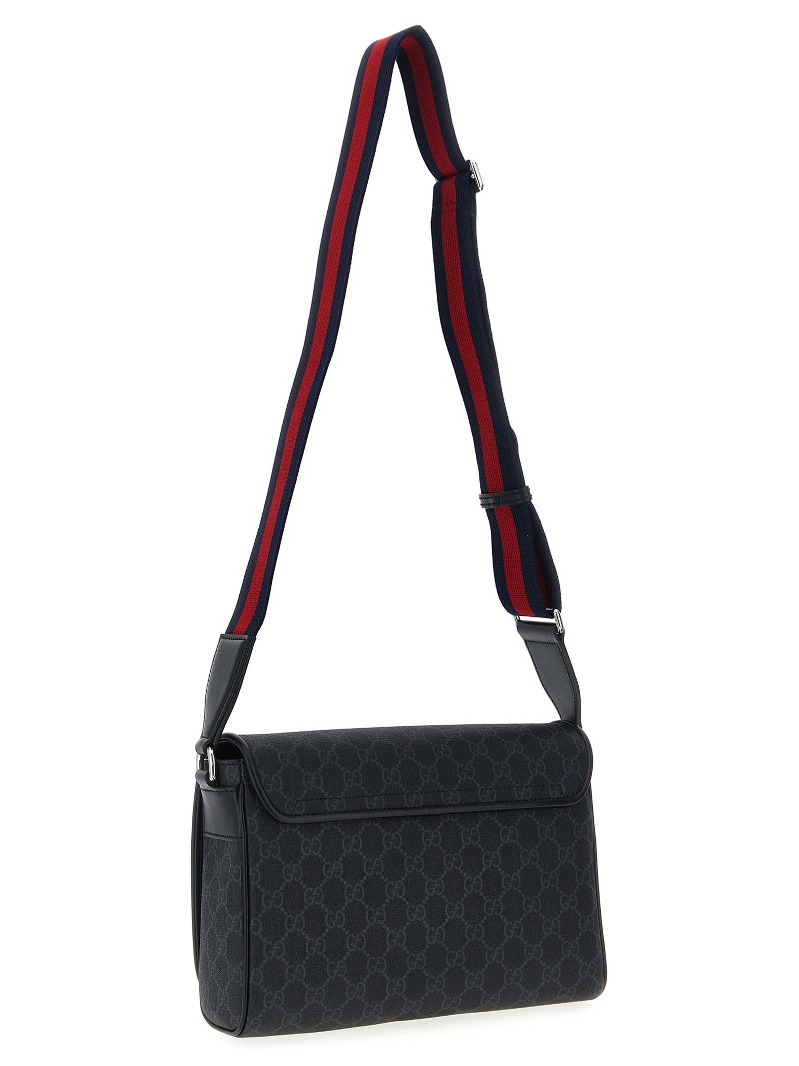 Gucci Black Polyethylene Crossbody Men's Bag