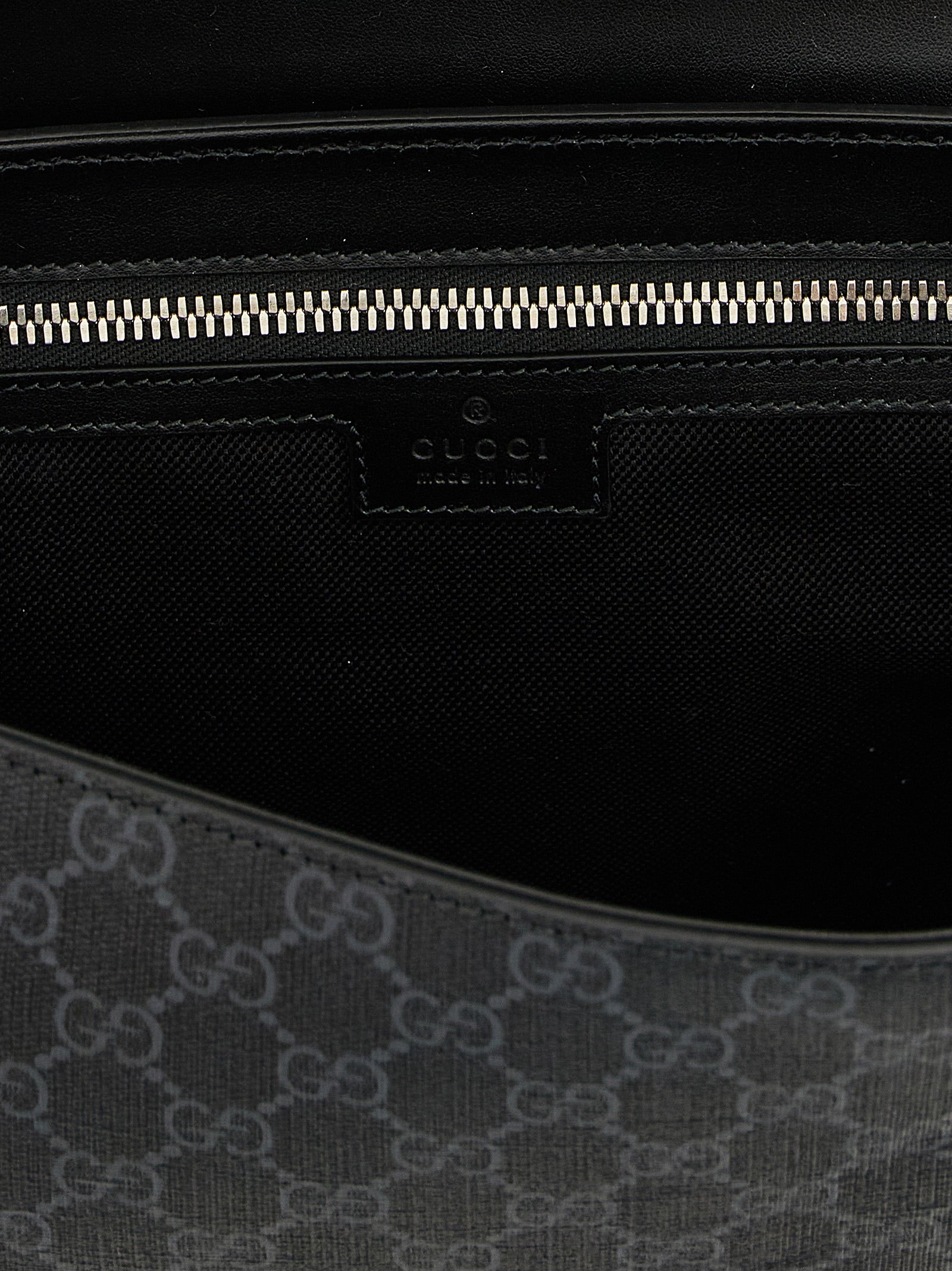 Gucci Black Polyethylene Crossbody Men's Bag