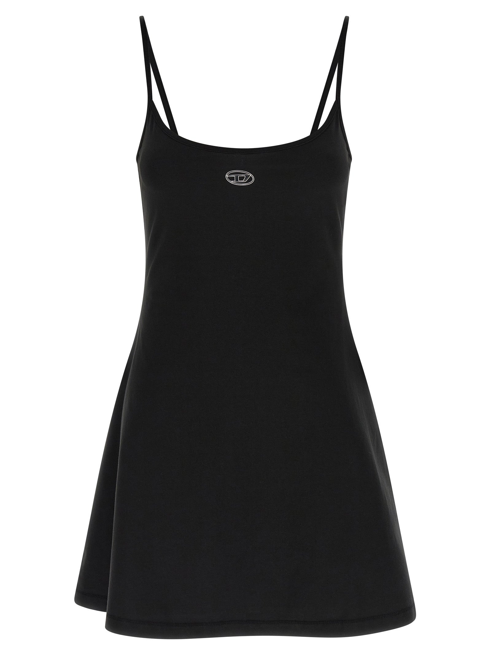 Diesel Black Cotton Short Women's Dress M / Black