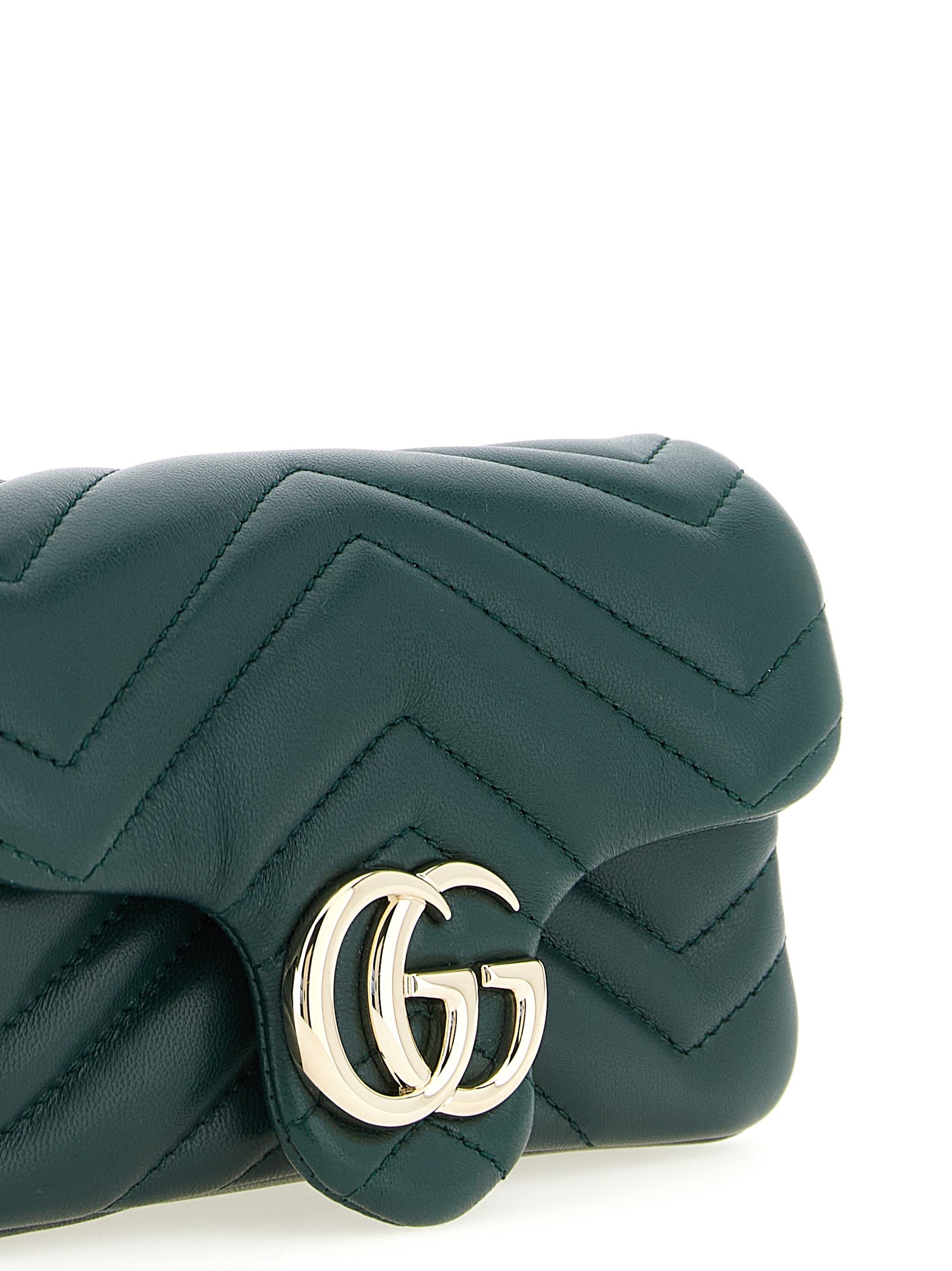 Gucci Bicolor Lamb Leather Shoulder Women's Bag
