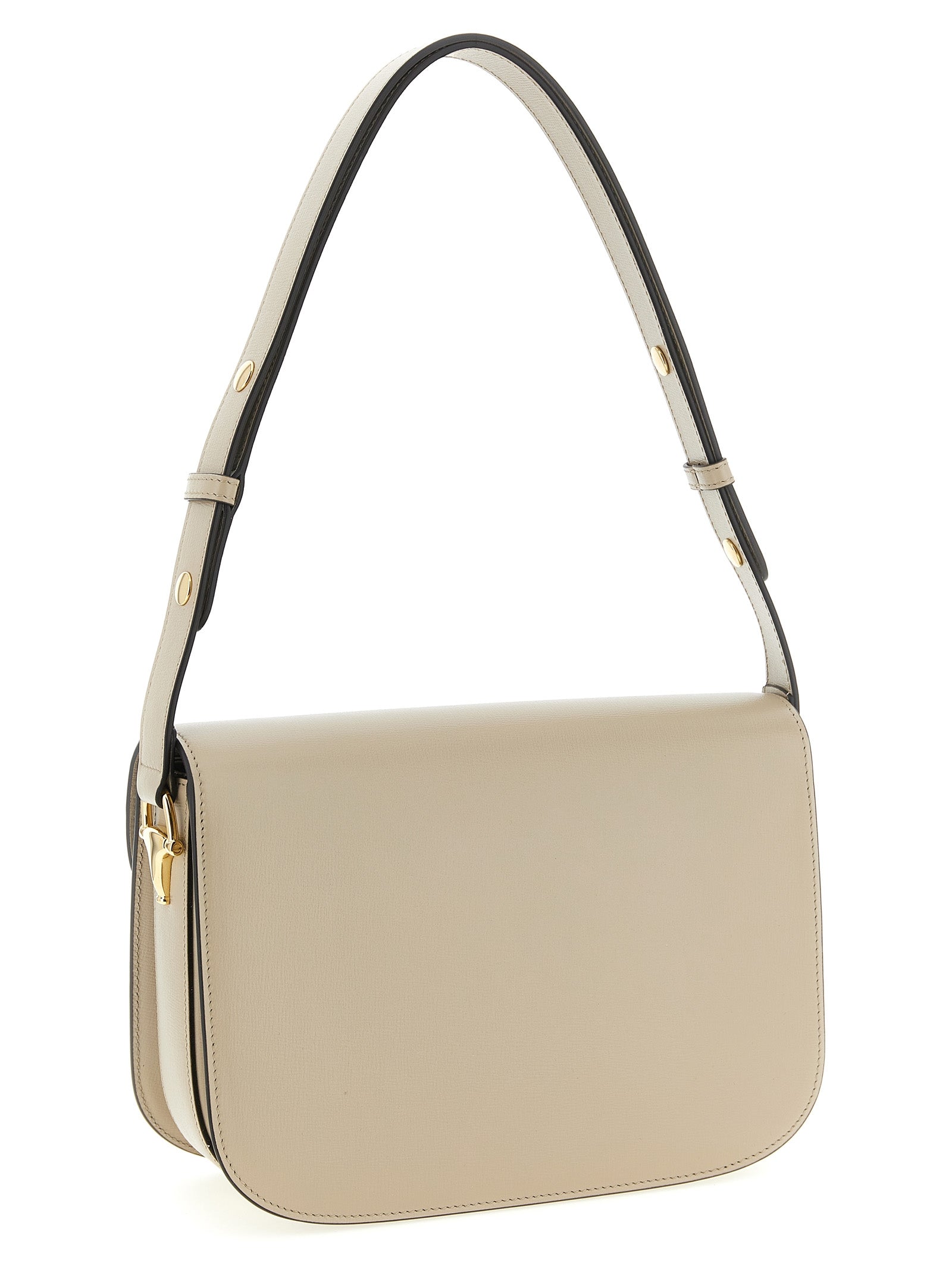 Gucci Beige Calfskin Shoulder Women's Bag