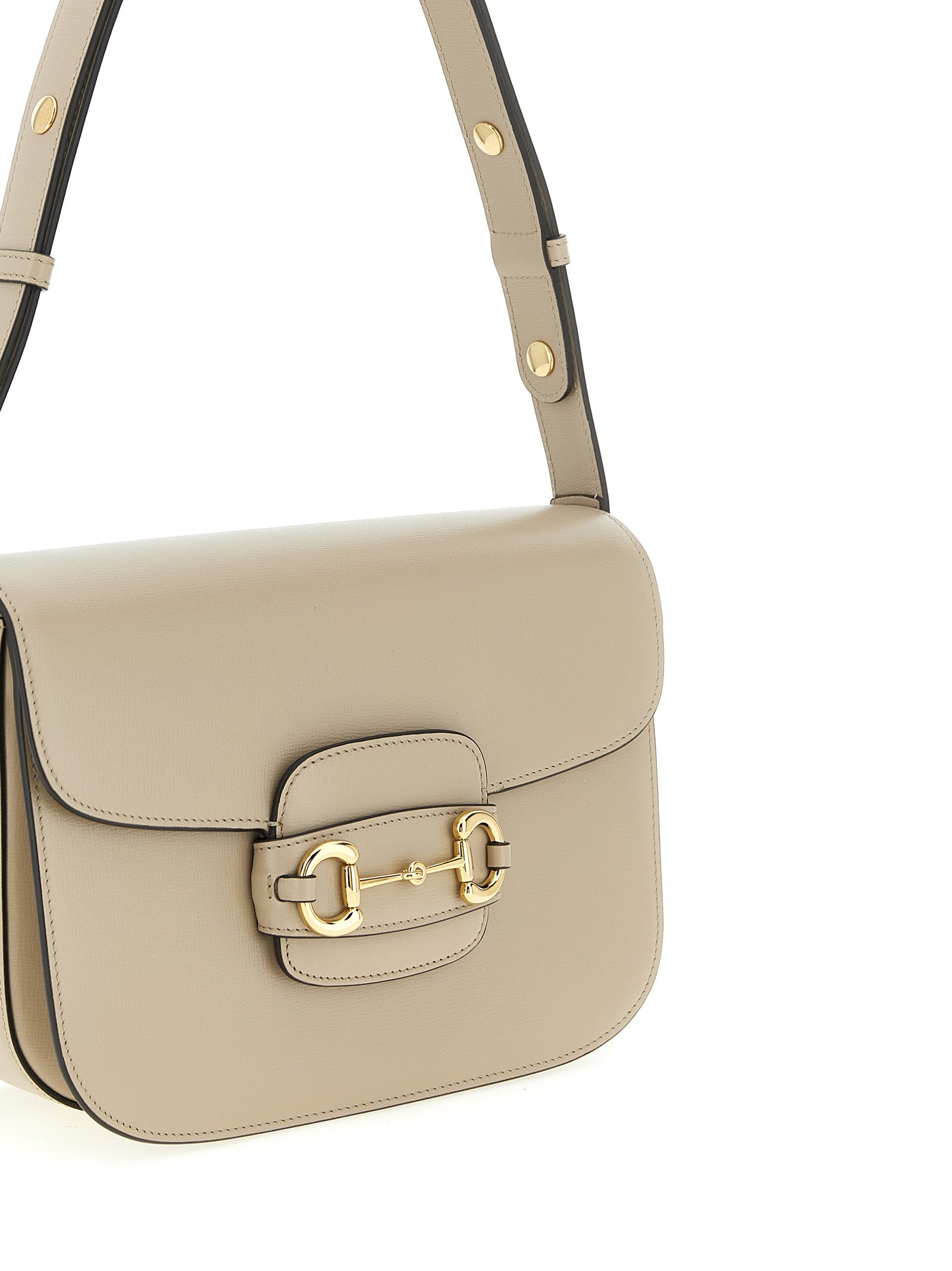 Gucci Beige Calfskin Shoulder Women's Bag