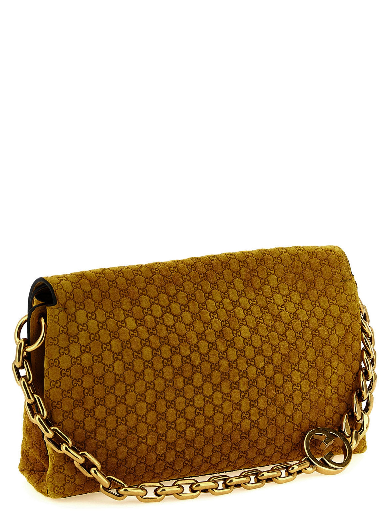 Gucci Bicolor Calfskin Shoulder Women's Bag