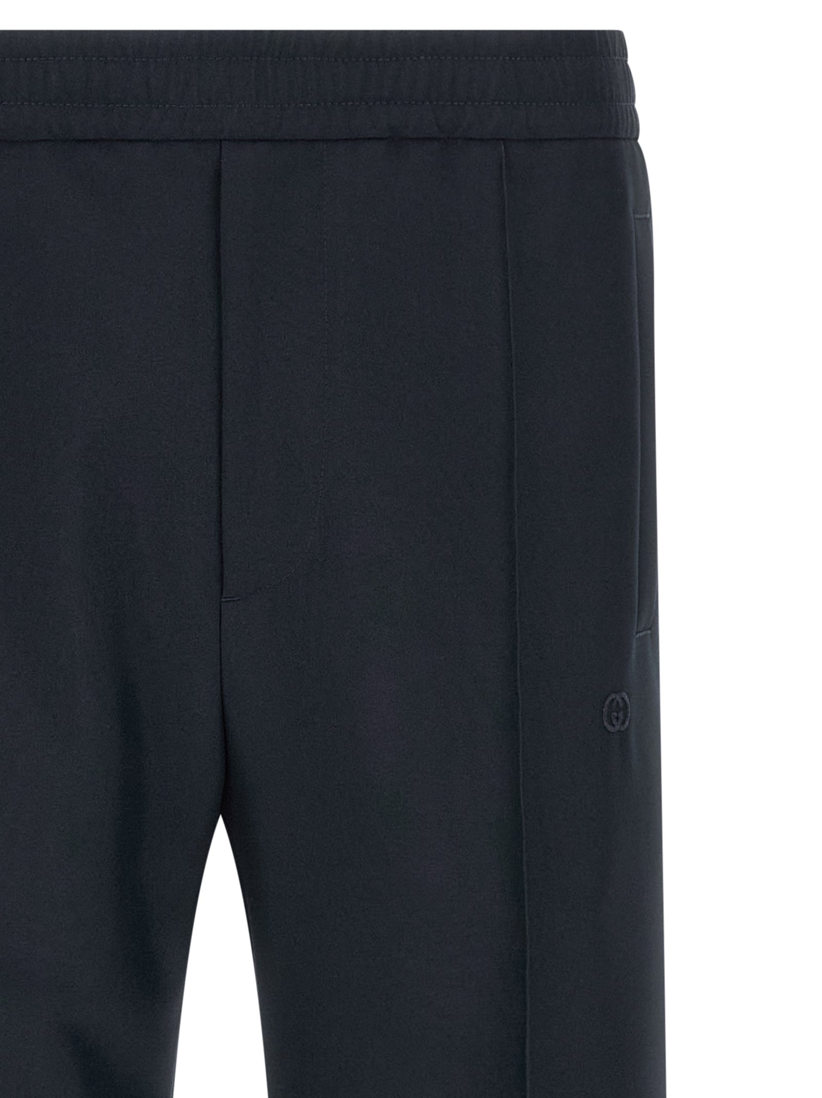 Gucci Blue Polyester Casual Men's Pants