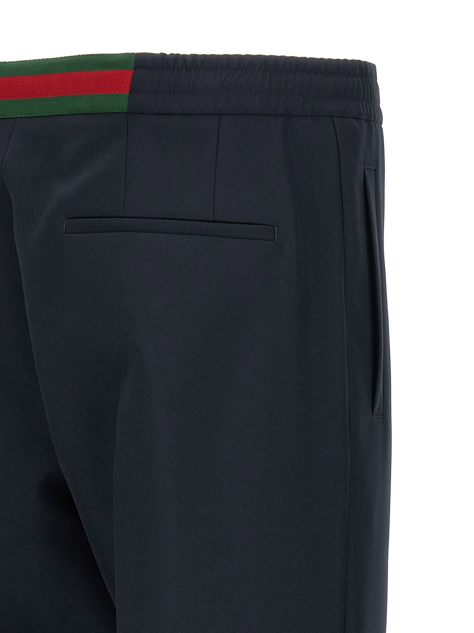 Gucci Blue Polyester Casual Men's Pants